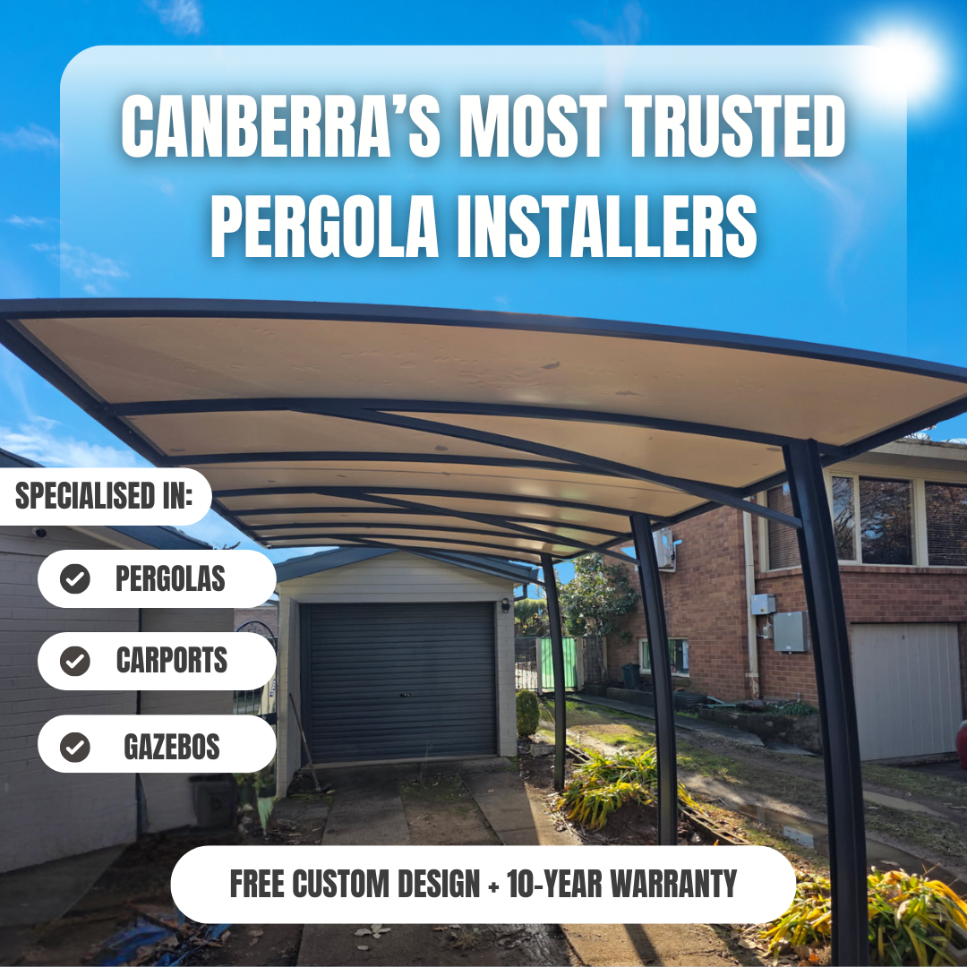 CBR Pergolas Facebook ad: 4,636+ Pergolas Installed | 30+ Years Experience