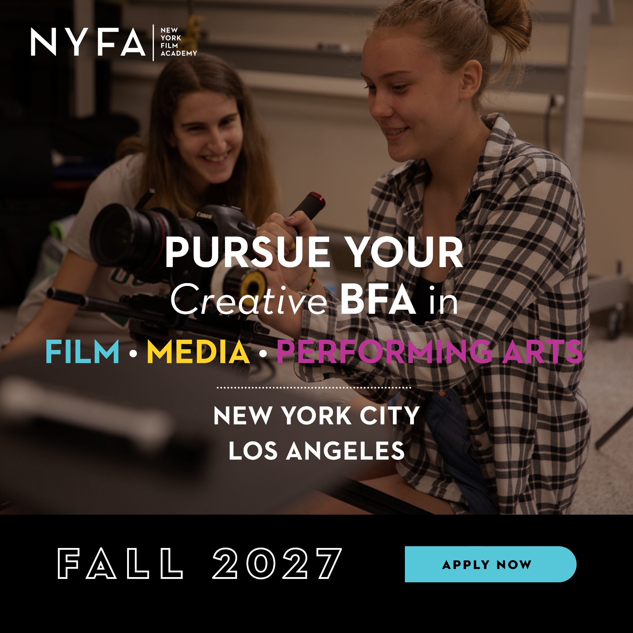 New York Film Academy Facebook ad