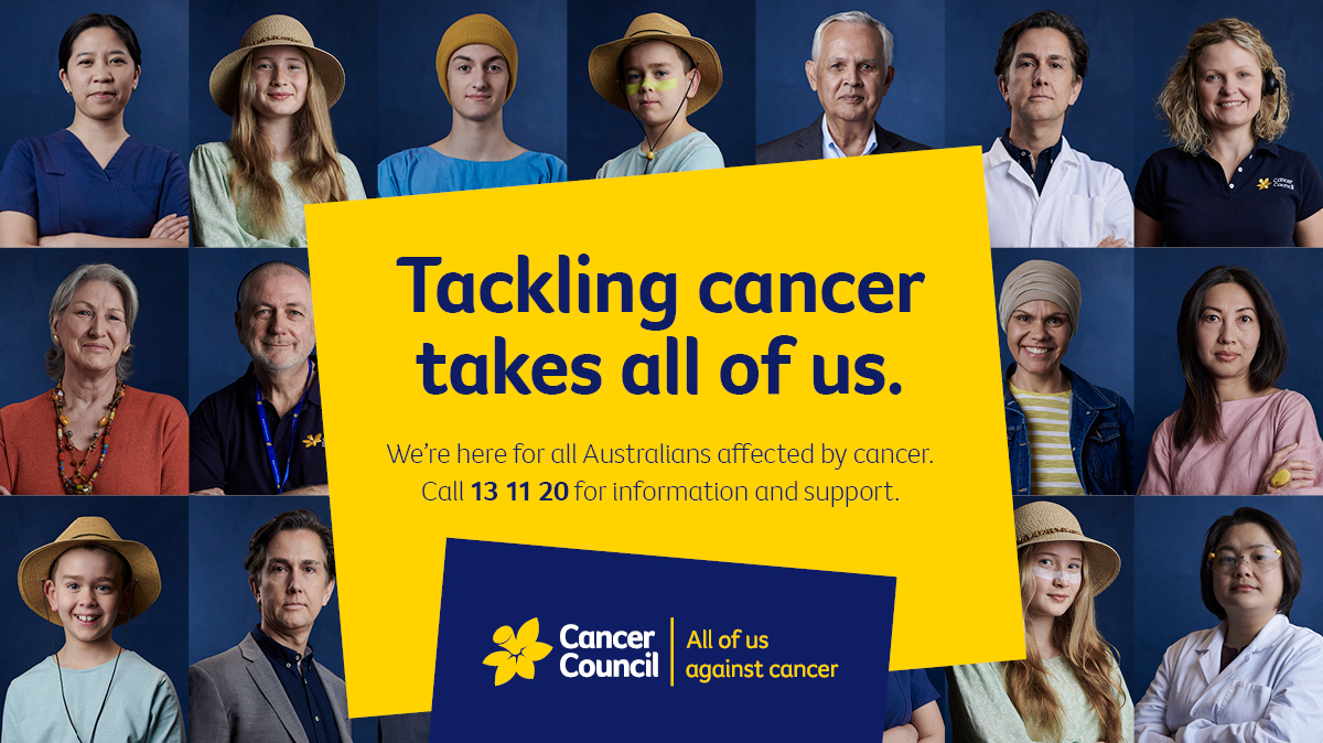 Cancer Council Western Australia Facebook ad