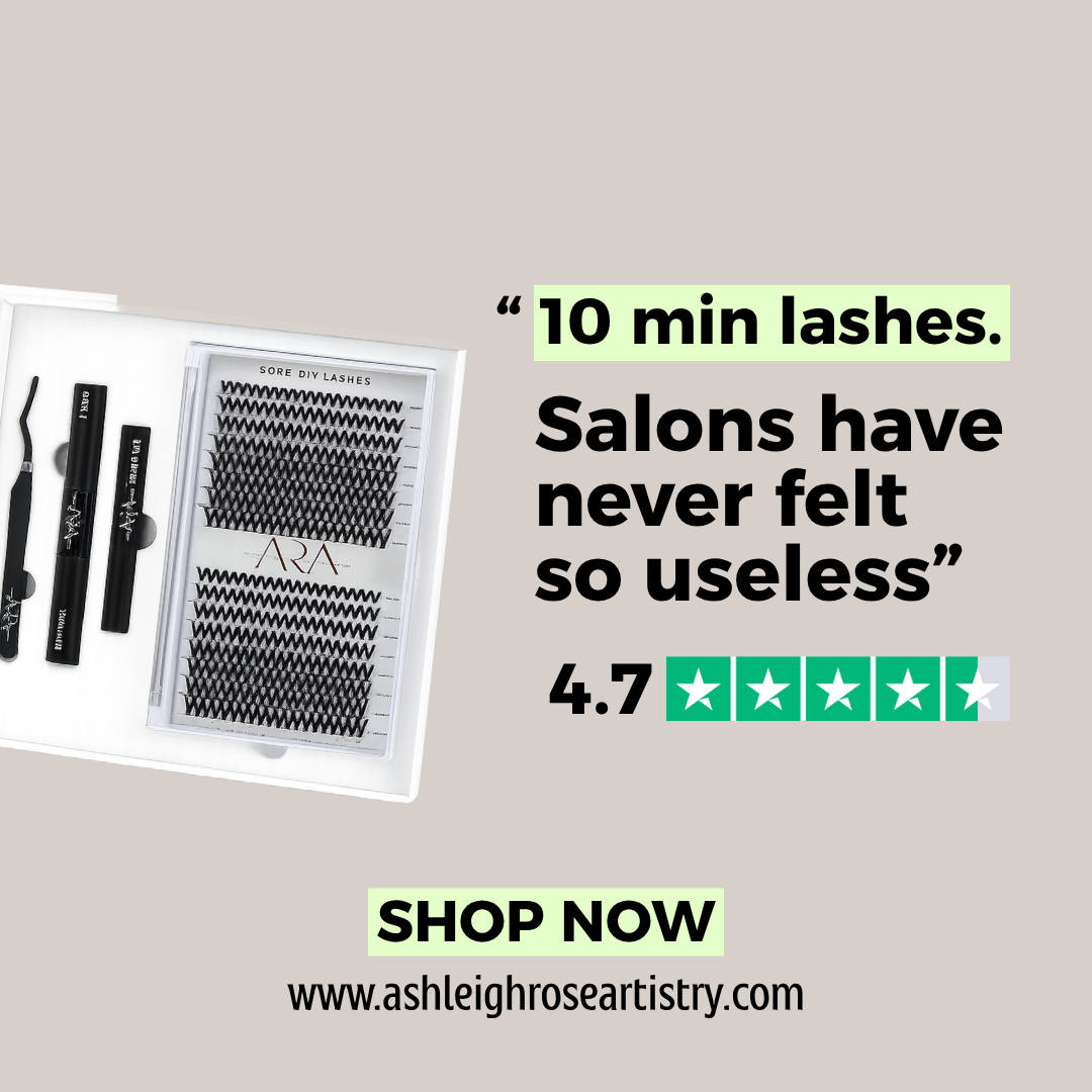 Ashleigh-Rose Artistry Facebook ad