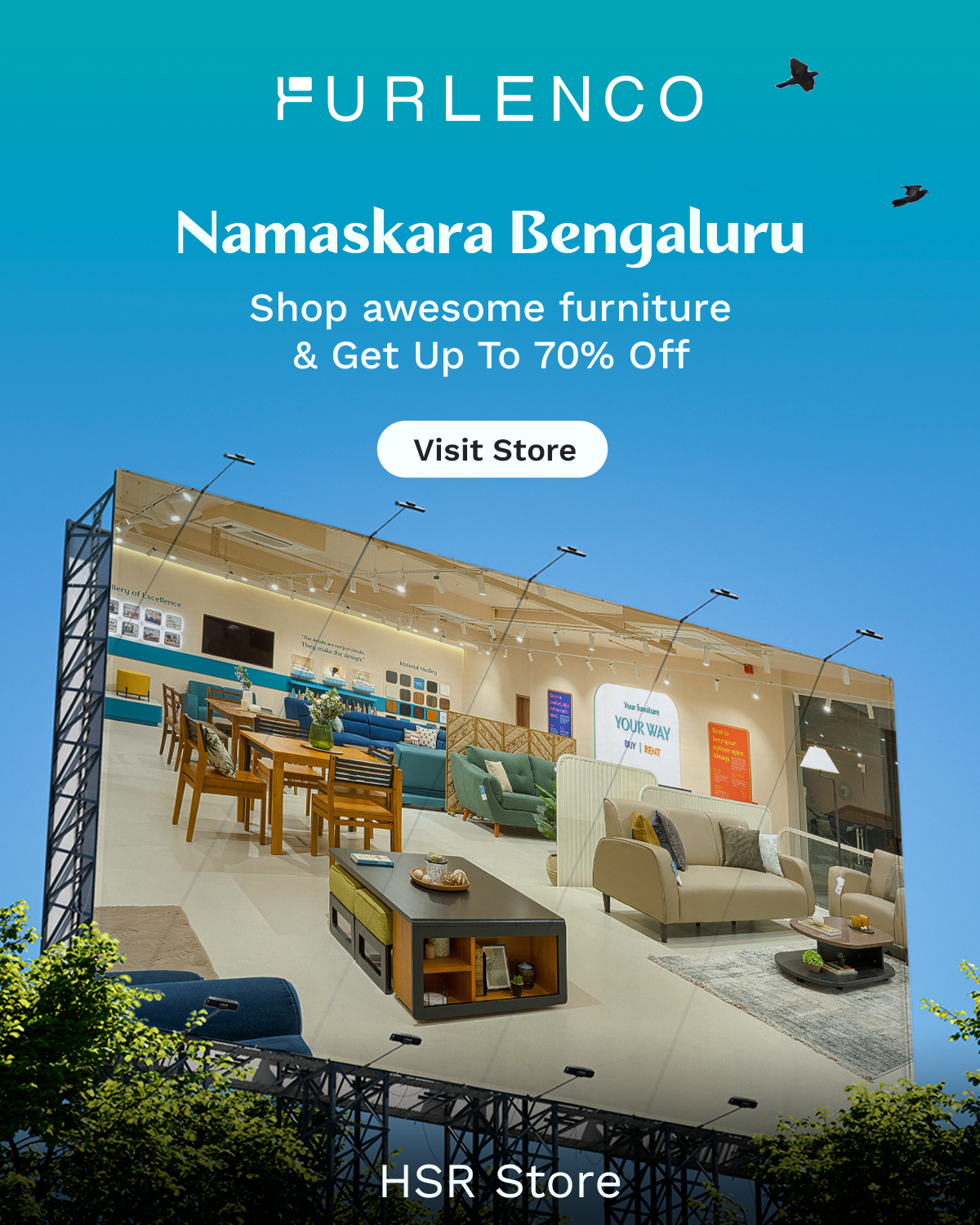 FURLENCO Facebook ad