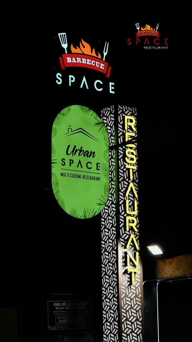 Barbecue SPACE Restaurant Palayam Facebook ad from Mar 25, 2026