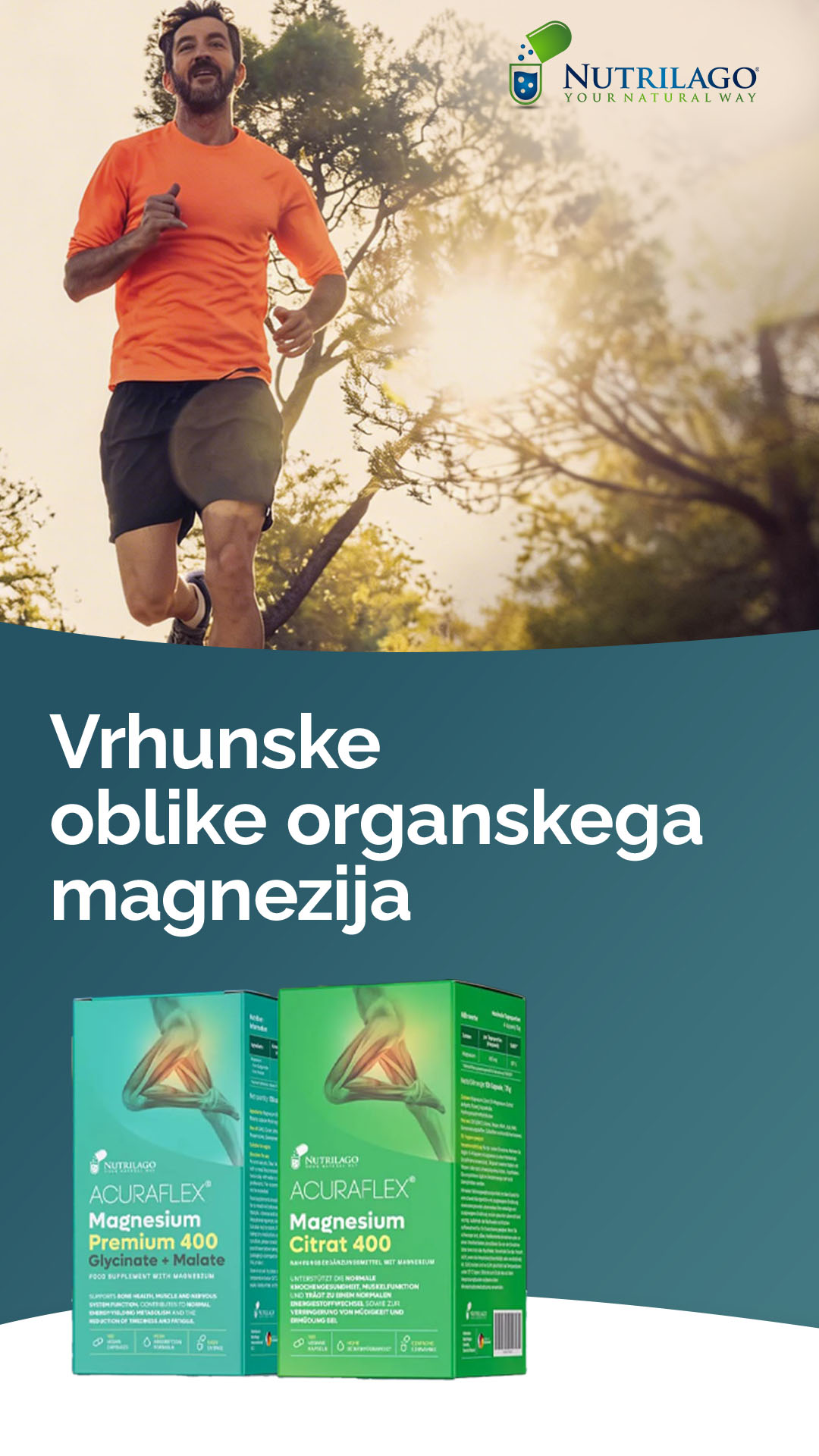 Nutrilago Slovenija Facebook ad