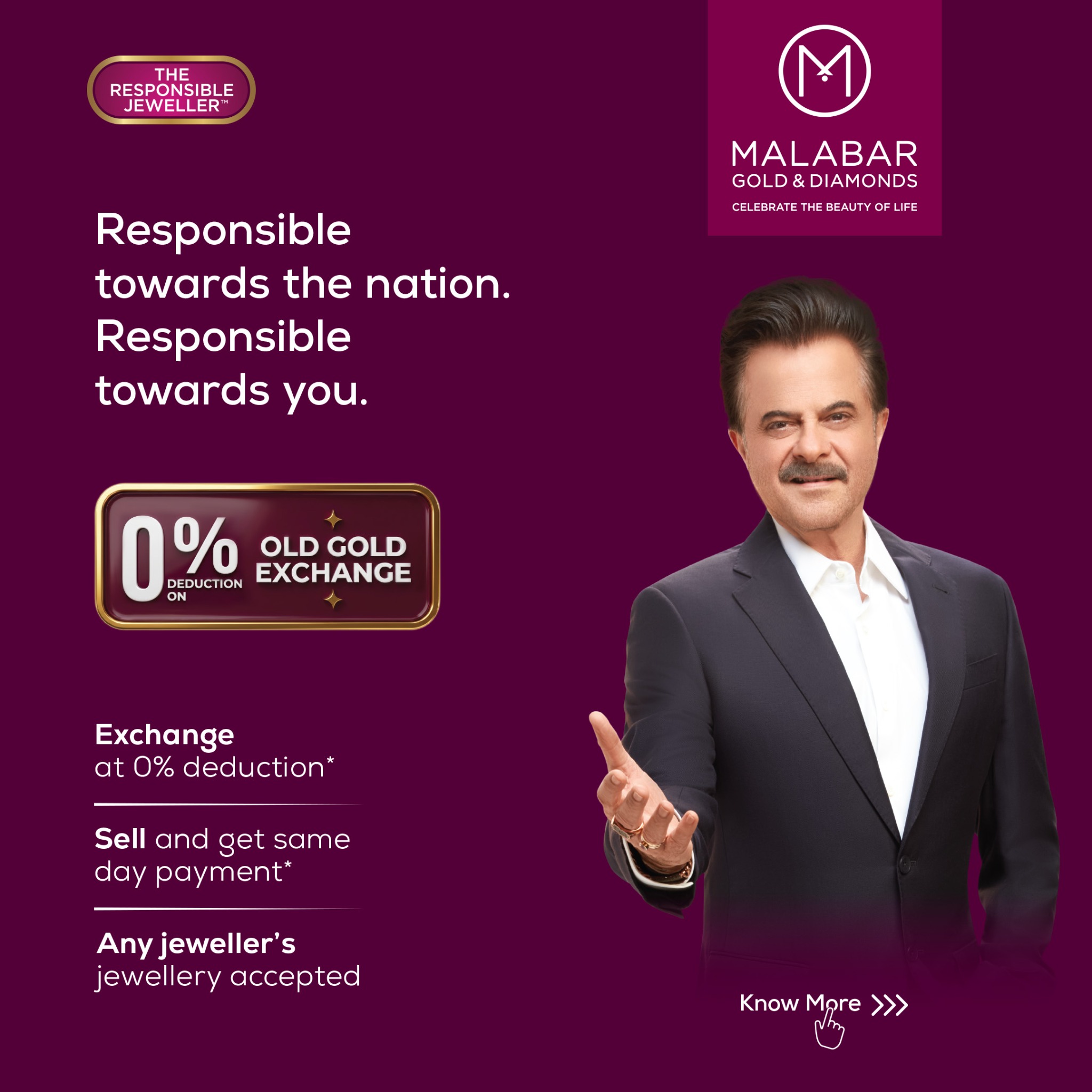 Malabar Gold and Diamonds Facebook ad