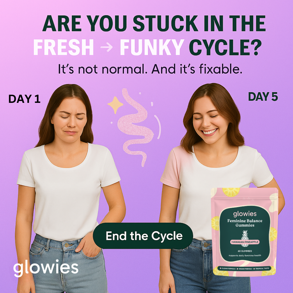 Glowies Facebook ad