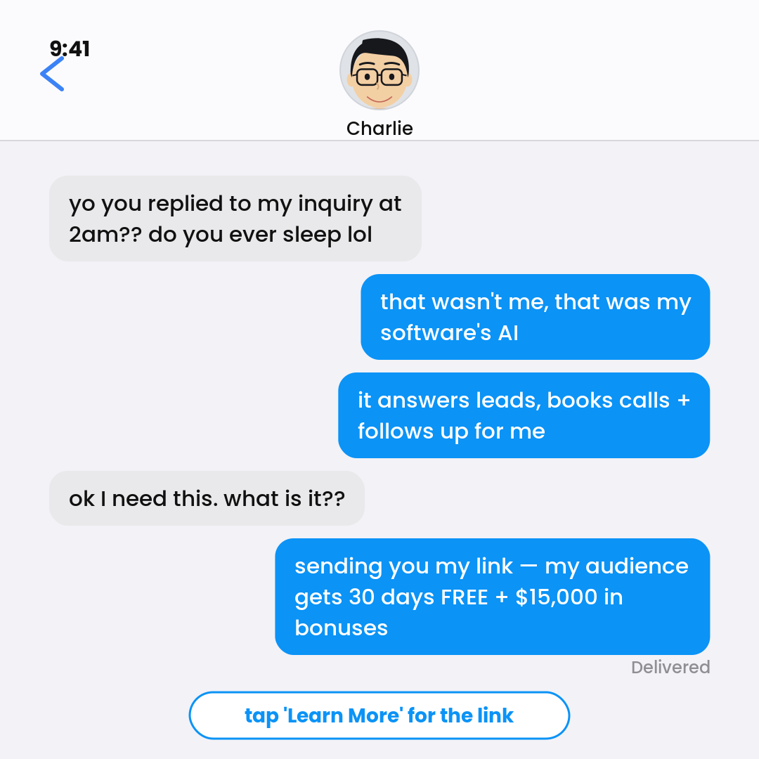 Charlie Chang Facebook ad: Your Business Runs While You Sleep