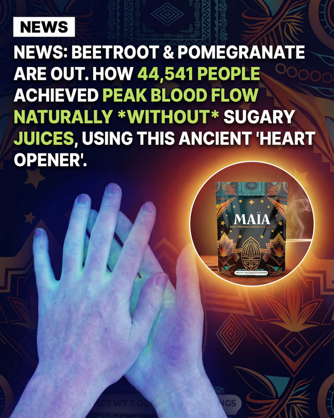 Cacao Research Institute Facebook ad