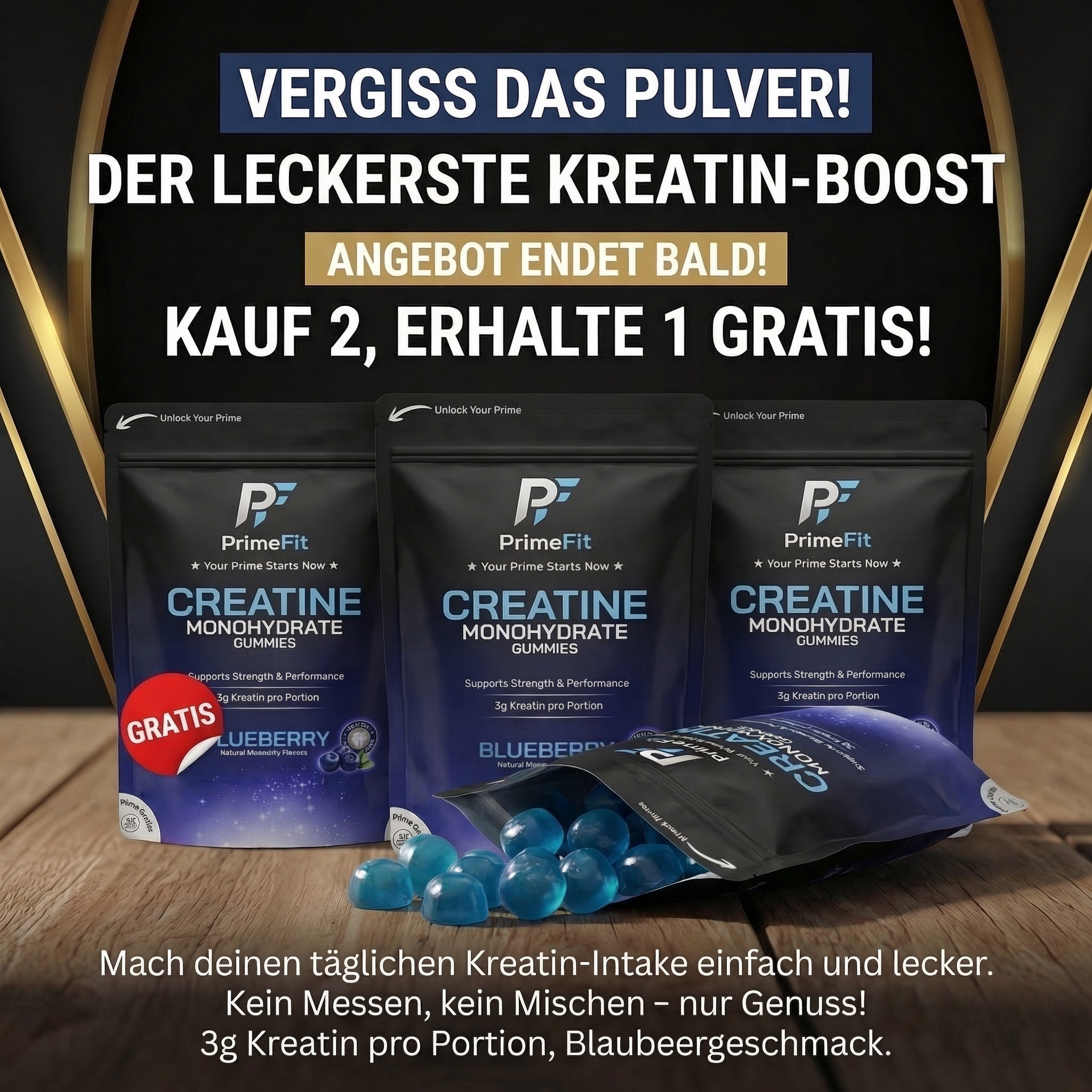 PrimeFit Facebook ad