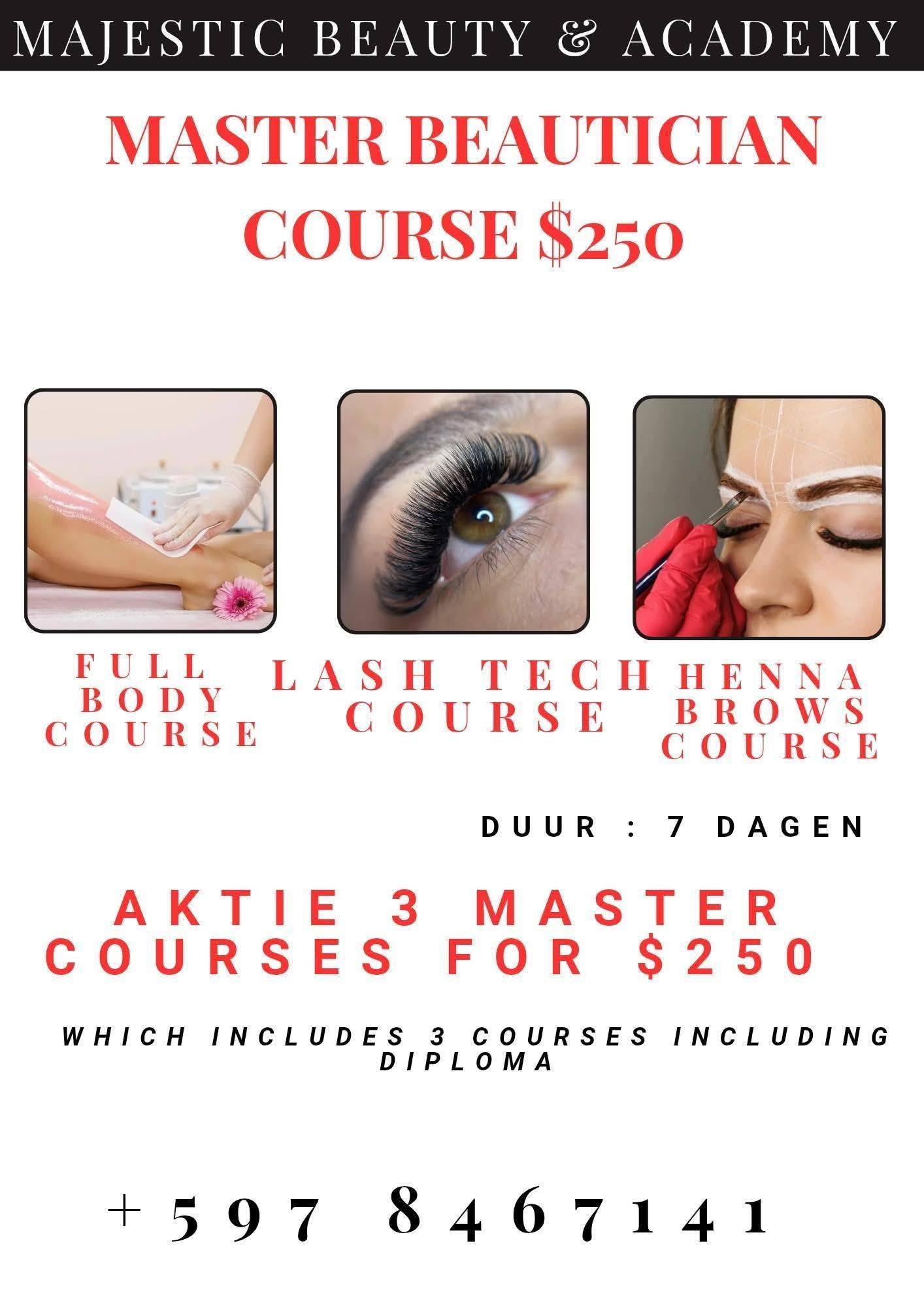 Majestic Beauty & Academy Facebook ad: AKTIE
