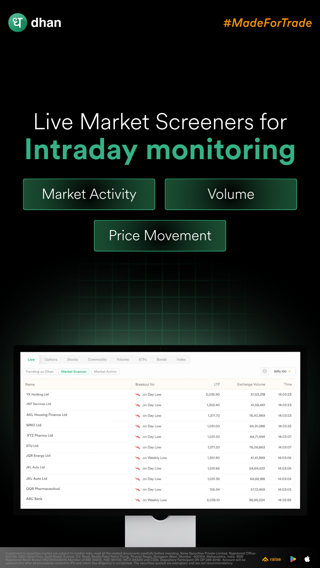 Dhan Facebook ad: Dhan: Stock Market Trading App