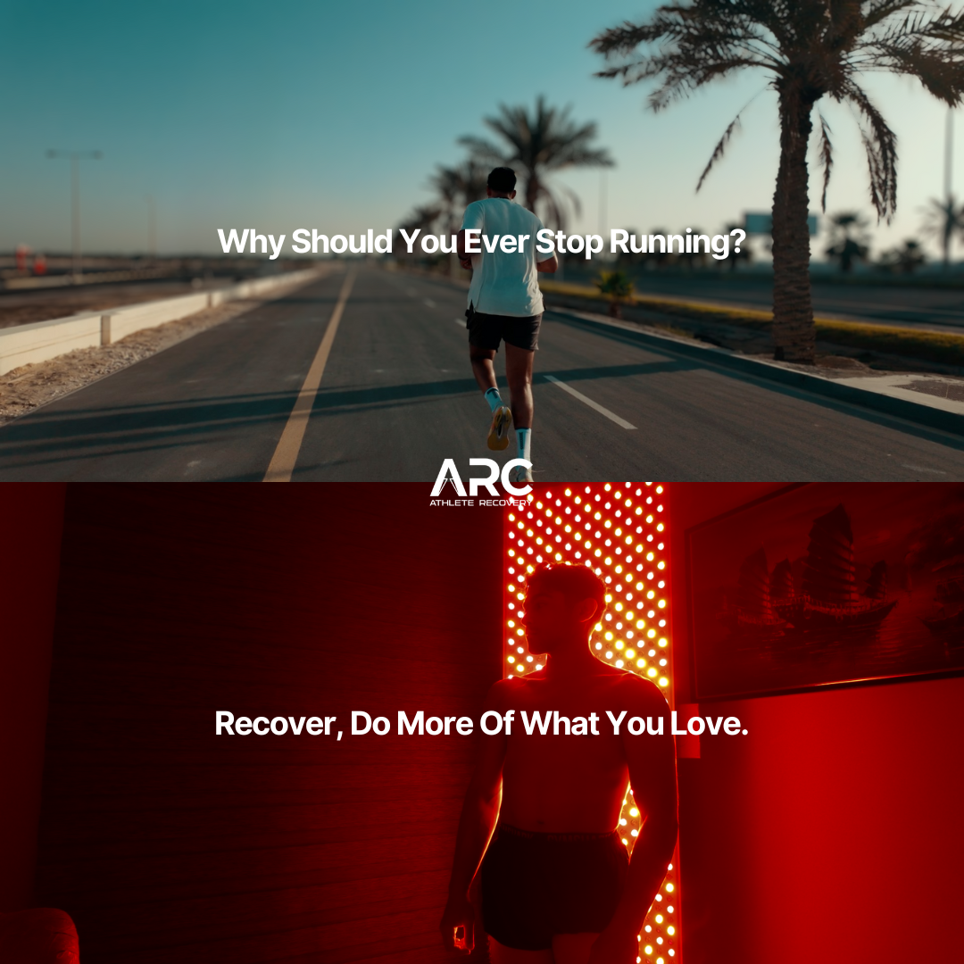 ARC - Athlete Recovery Facebook ad