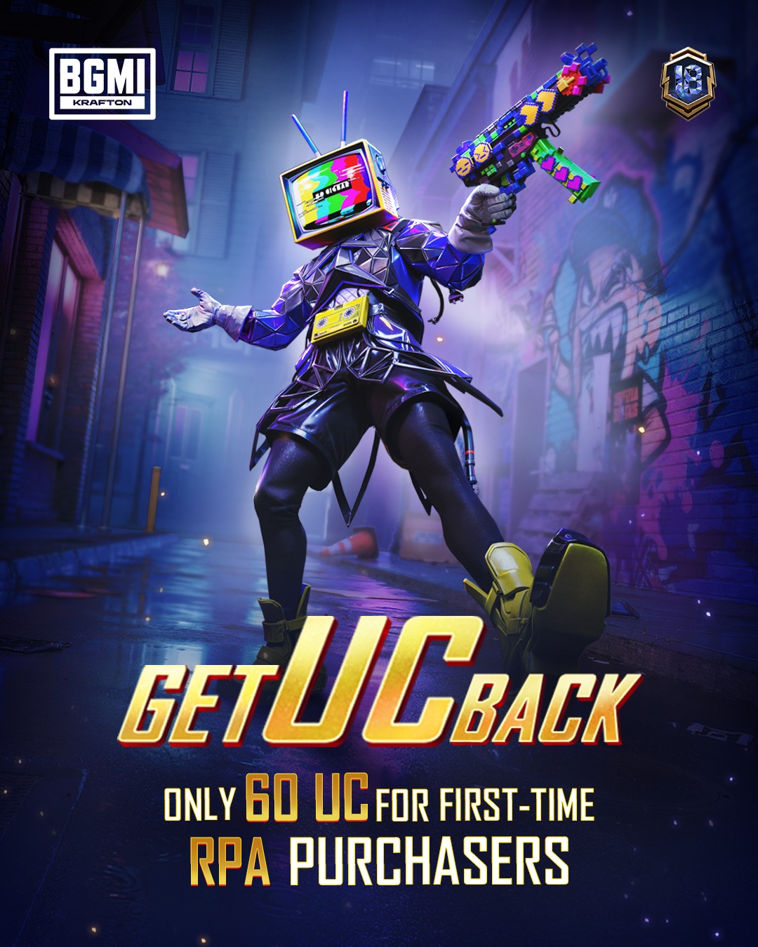 Battlegrounds Mobile India Facebook ad