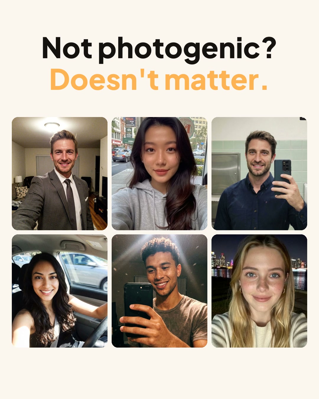 Aragon.ai Facebook ad: Realistic AI headshots in minutes