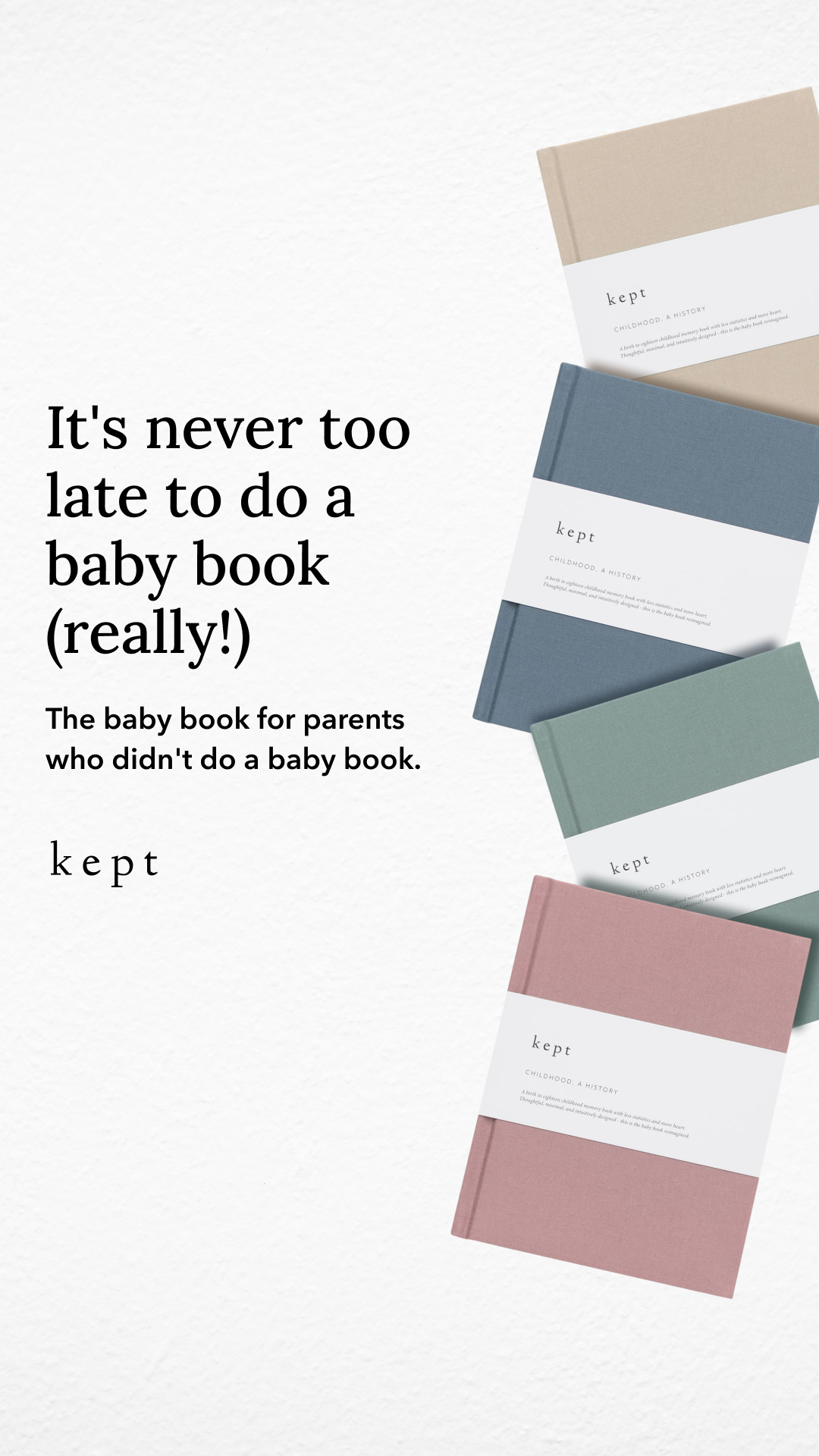 Kept Facebook ad