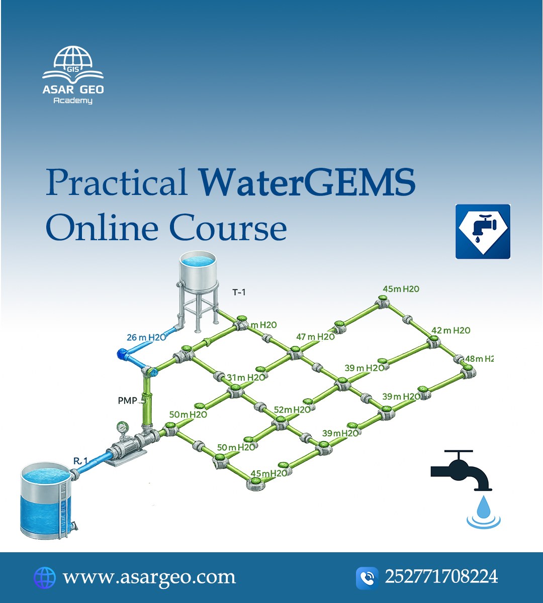 Asar Engineering and Geospatial Academy Facebook ad: Matahay 𝐂𝐢𝐯𝐢𝐥 and 𝐖𝐚𝐭𝐞𝐫 𝐄𝐧𝐠𝐢𝐧𝐞𝐞𝐫 waxaa…