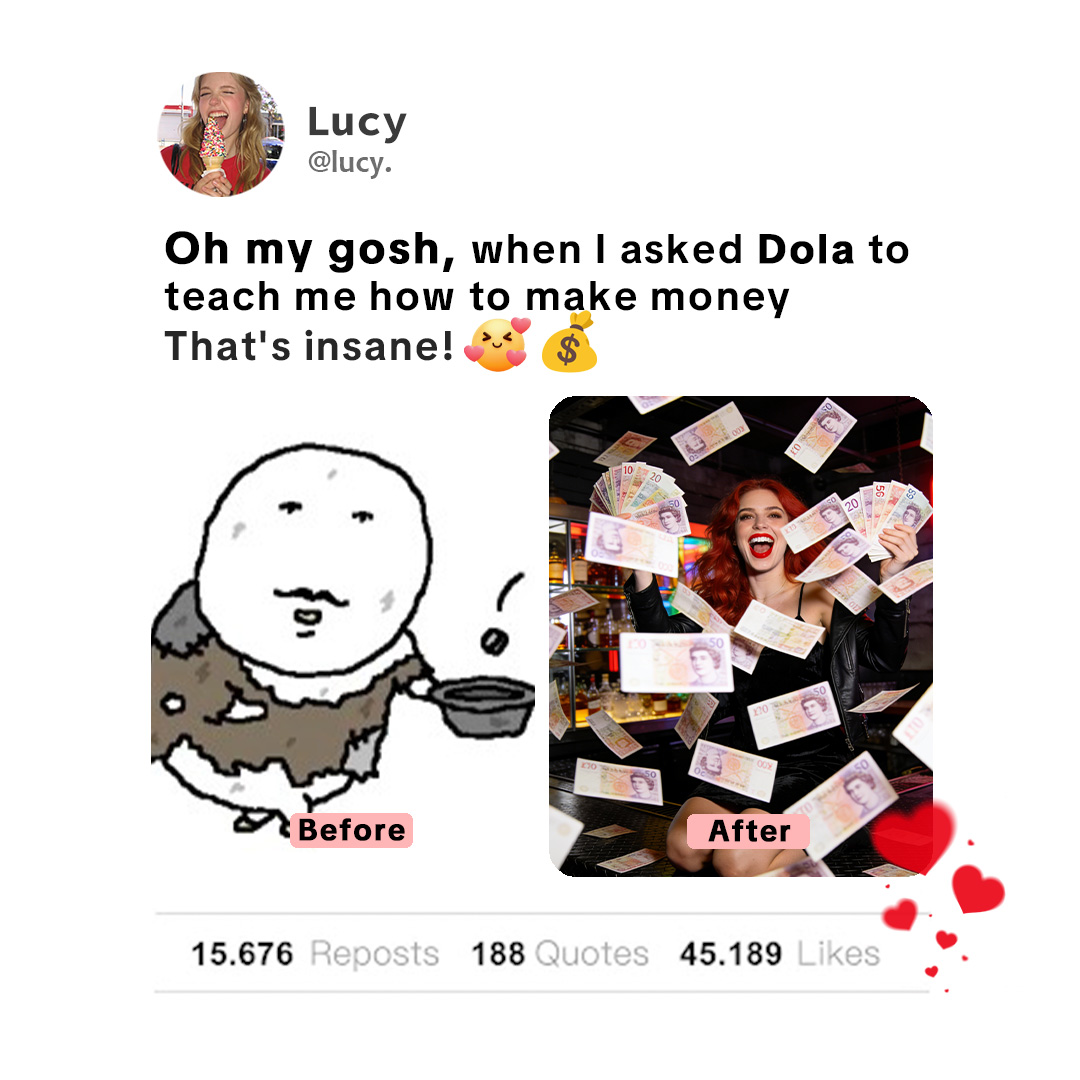 Dola: Formerly Cici Facebook ad