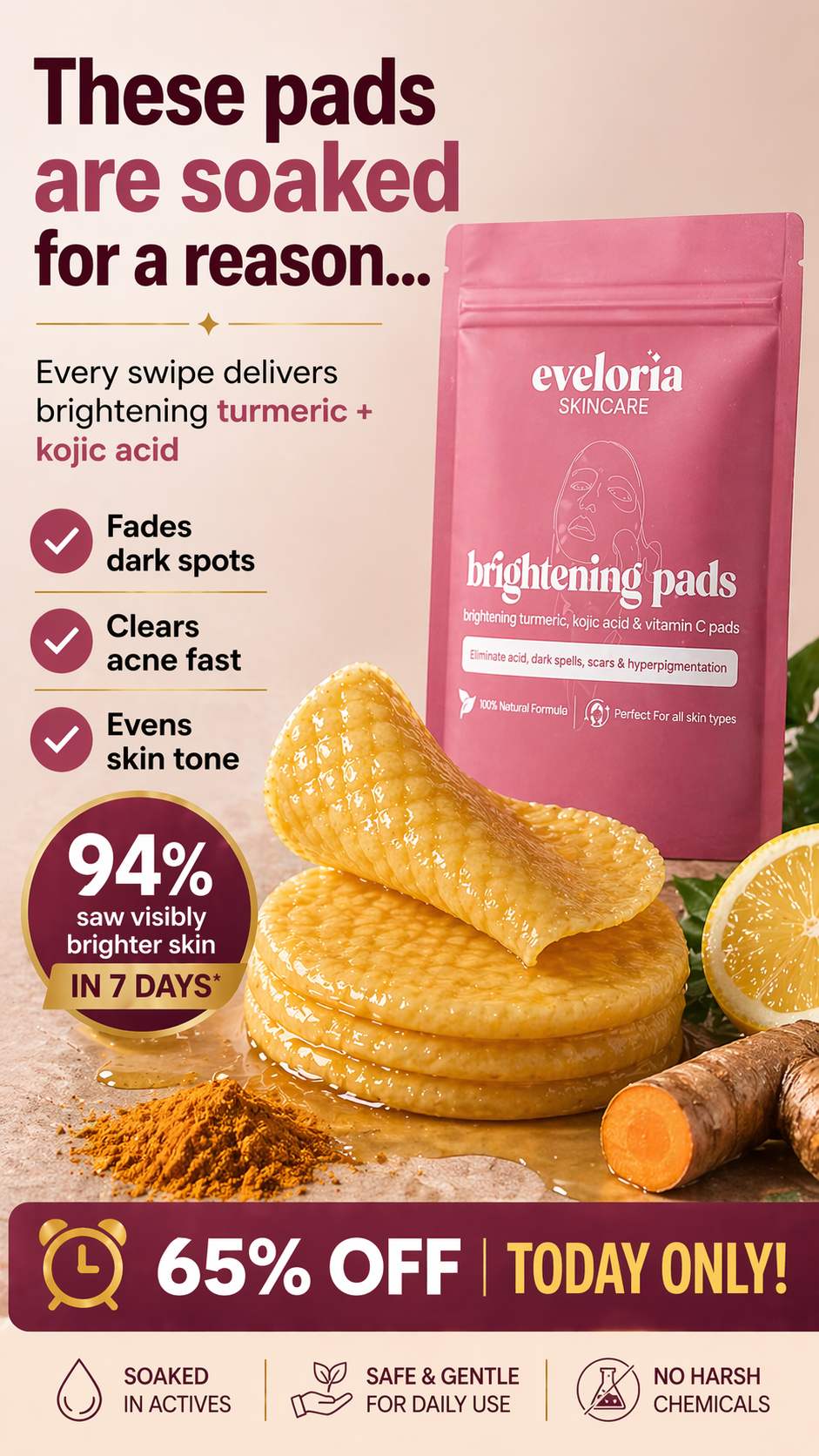 Eveloria Facebook ad from May 12, 2026