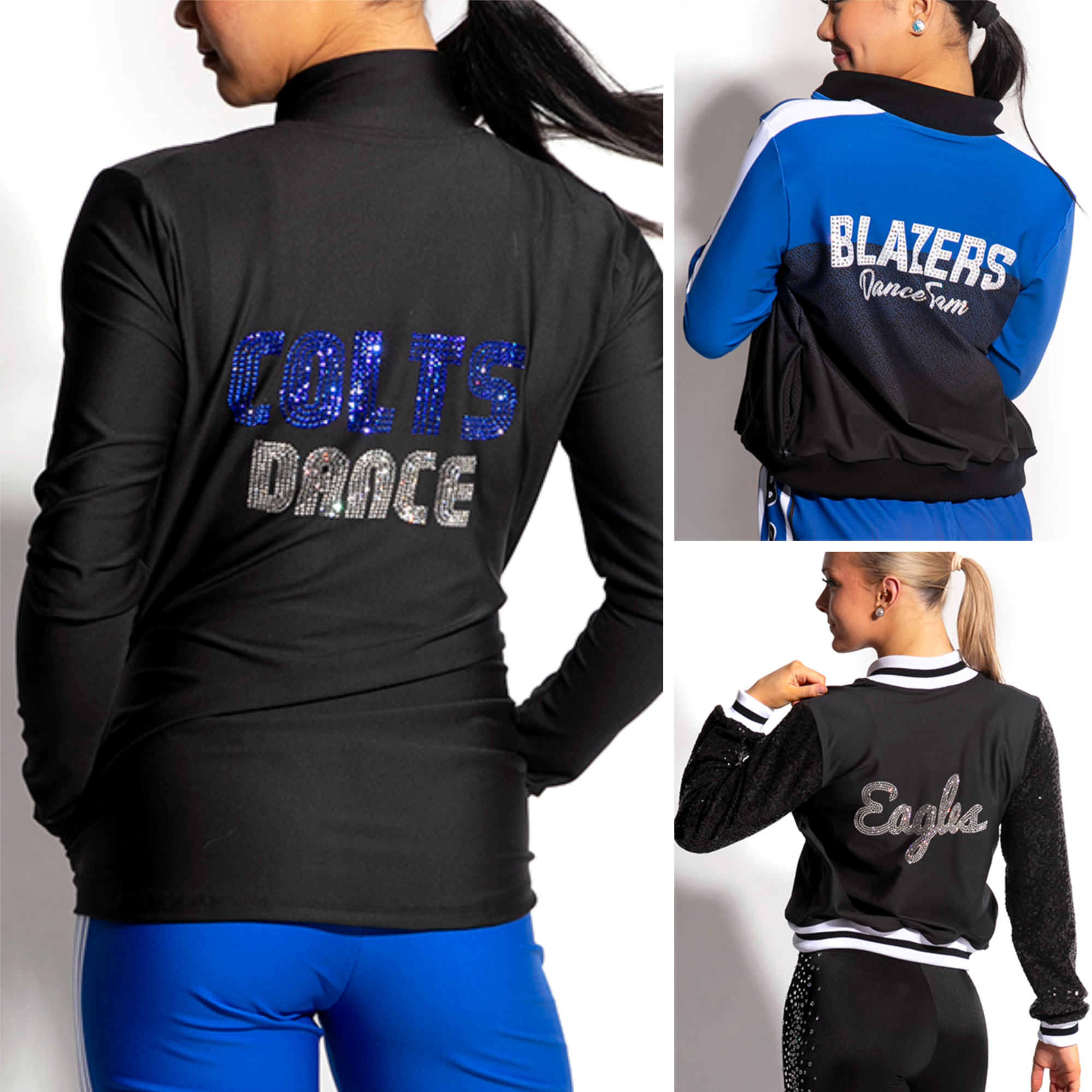 Normzl dance wear & Warm up Apparels Facebook ad: DM us for custom orders