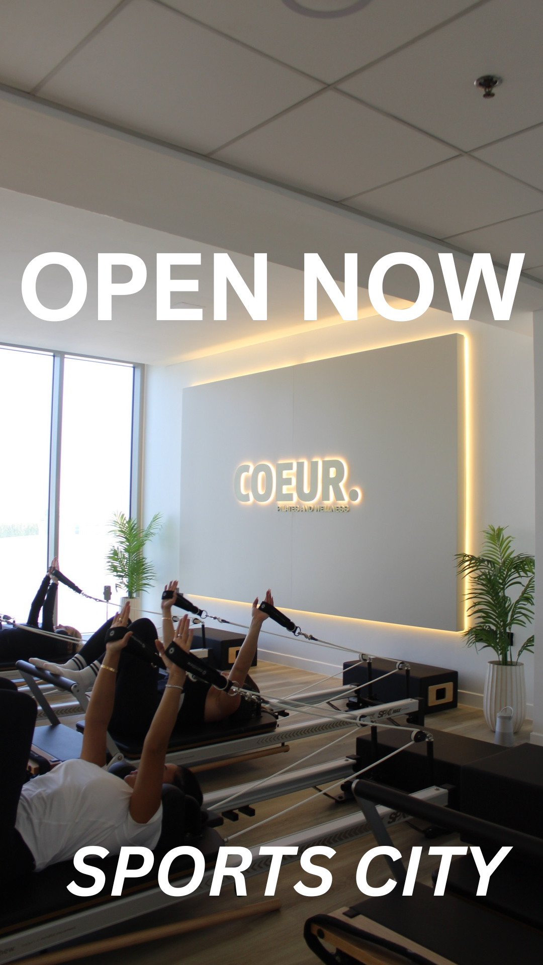 Coeur Pilates Facebook ad: Boutique Reformer Pilates Now Open In * Sports…