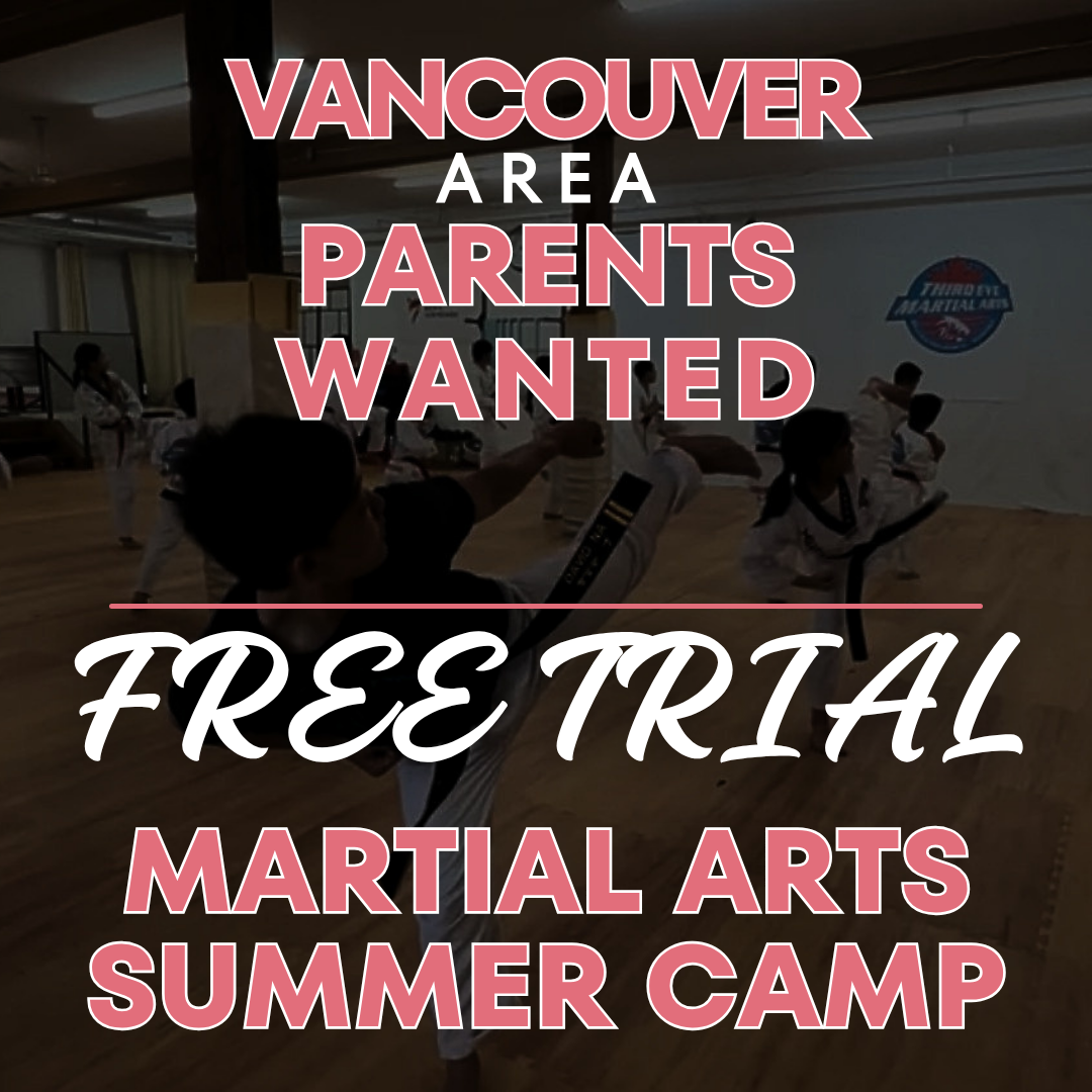 Third Eye Martial Arts Facebook ad: FIRST COME, FIRST SERVED!