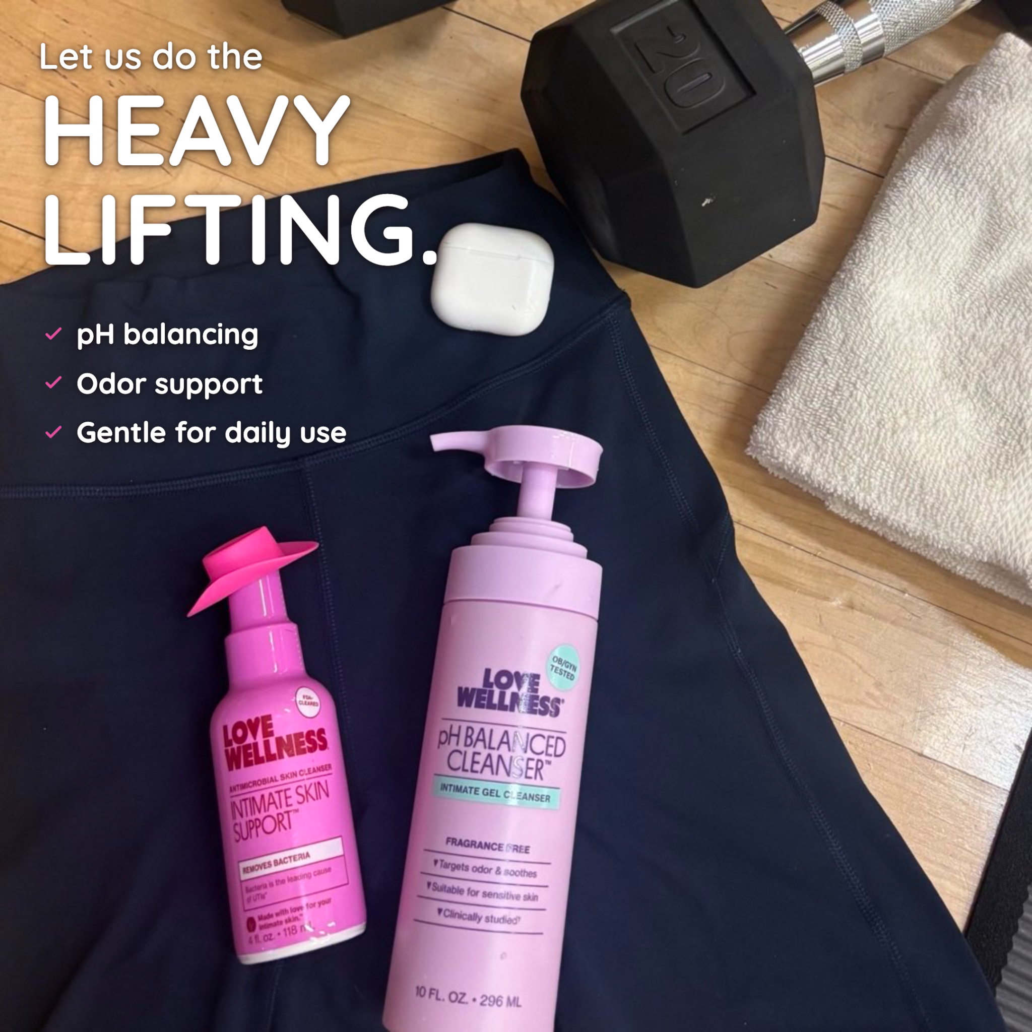 Love Wellness Facebook ad