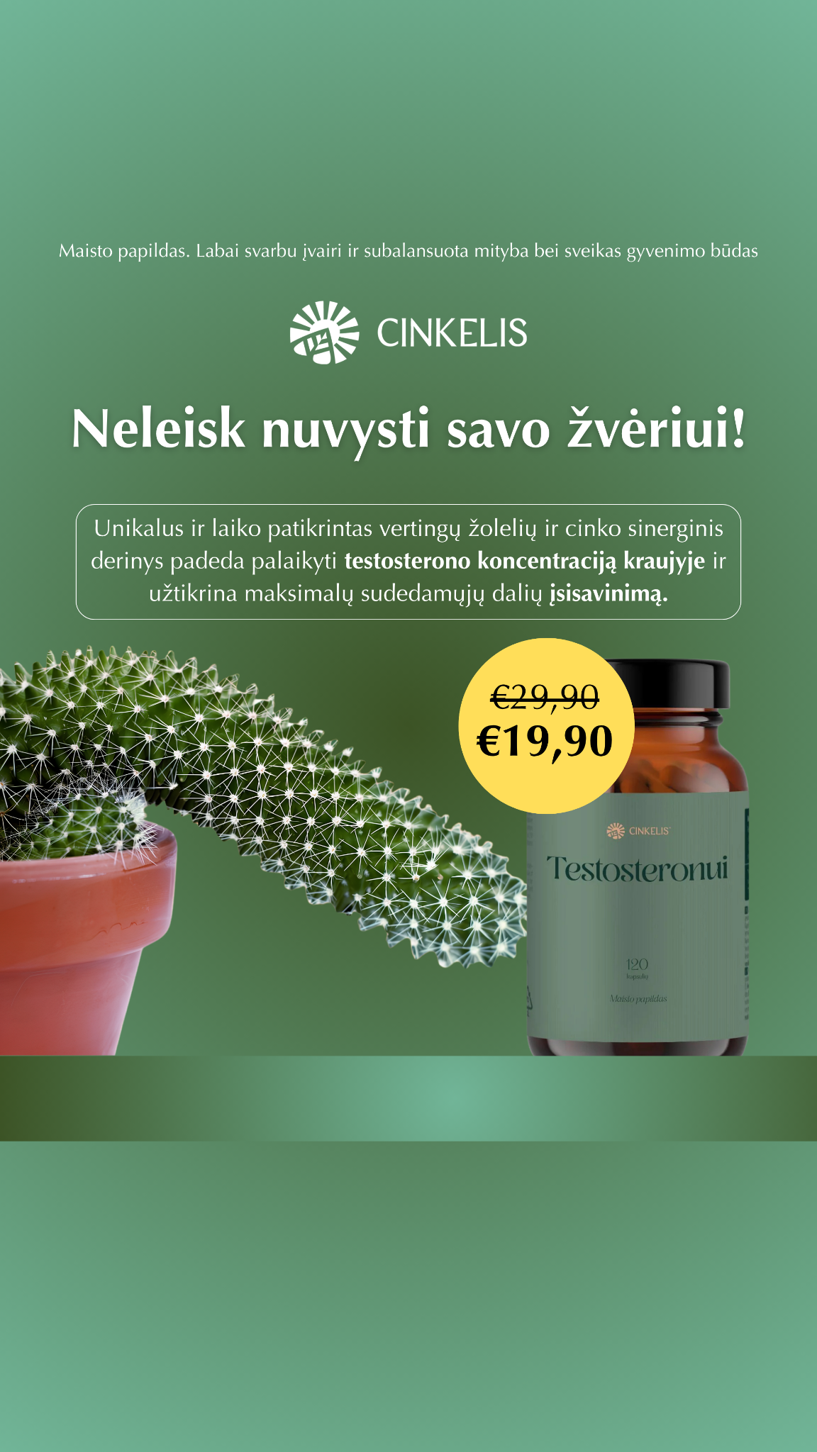 Cinkelis Facebook ad from May 27, 2026