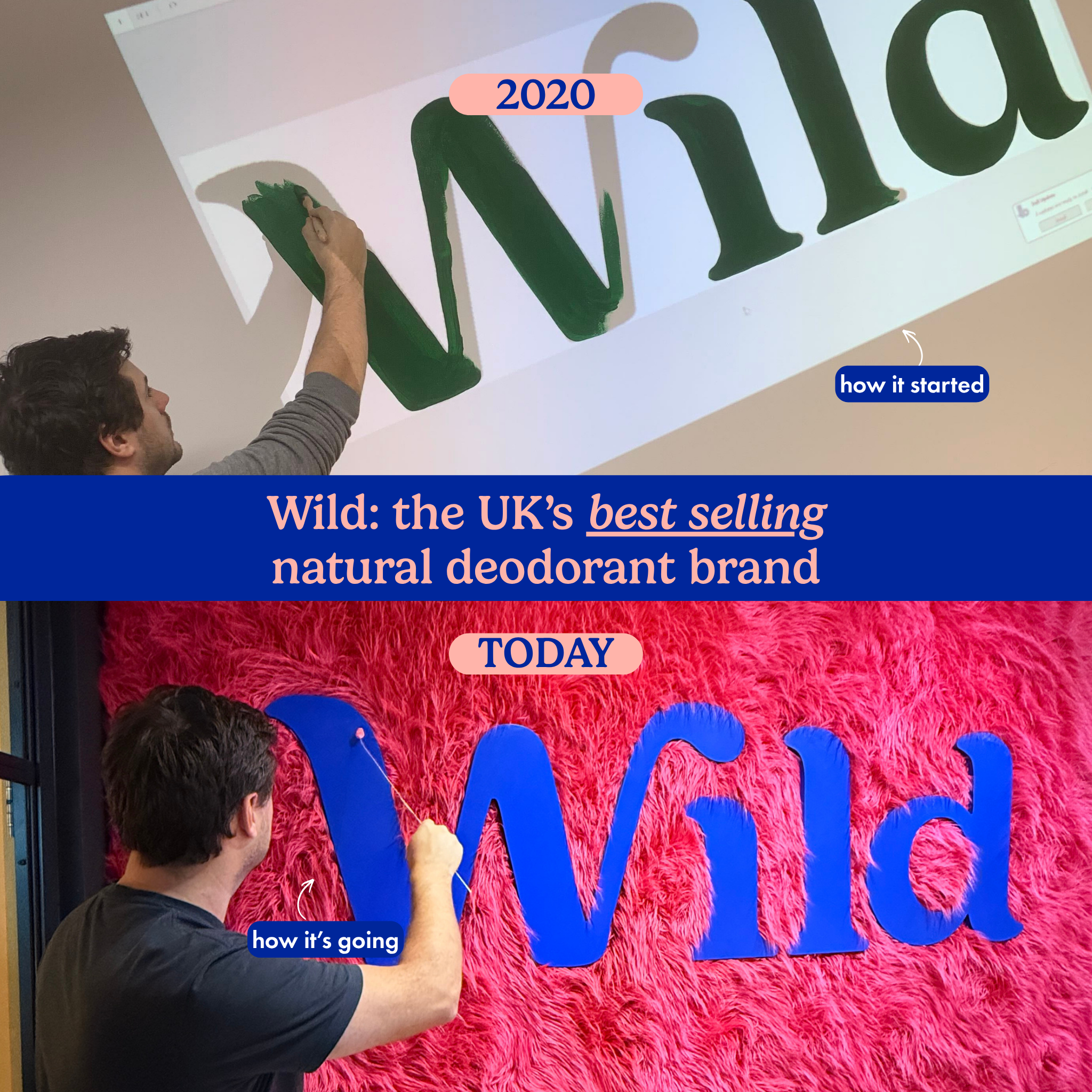 Wild Facebook ad: Kind to your skin and the planet