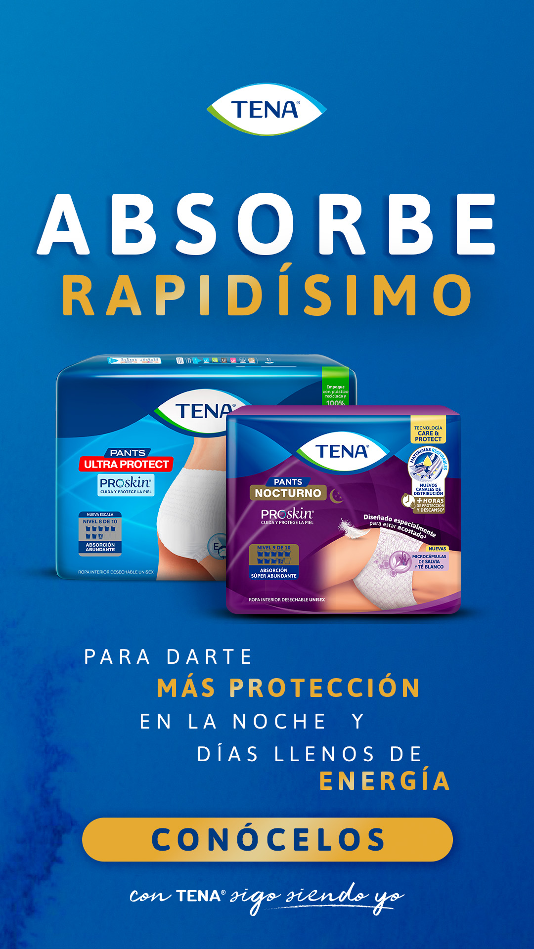 TENA Chile Facebook ad from Feb 25, 2026