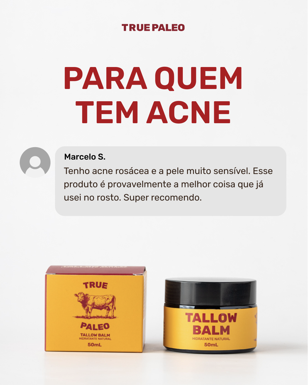 True Paleo Facebook ad: Tallow Balm