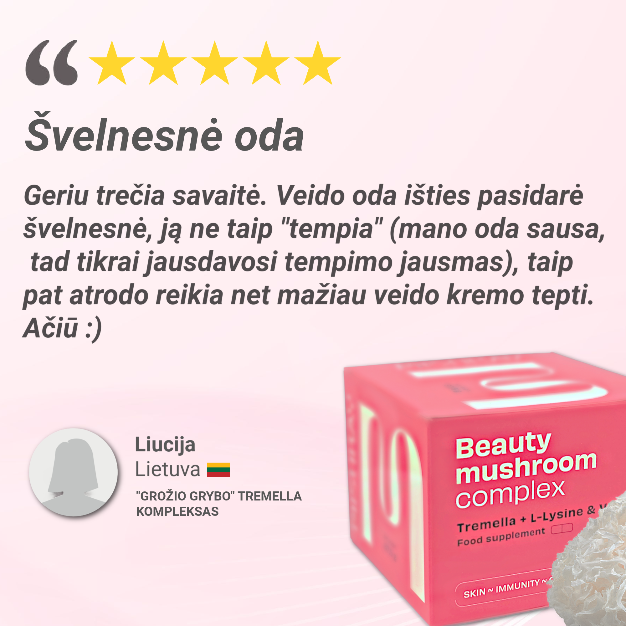 Pjaunu Grybą ad creative