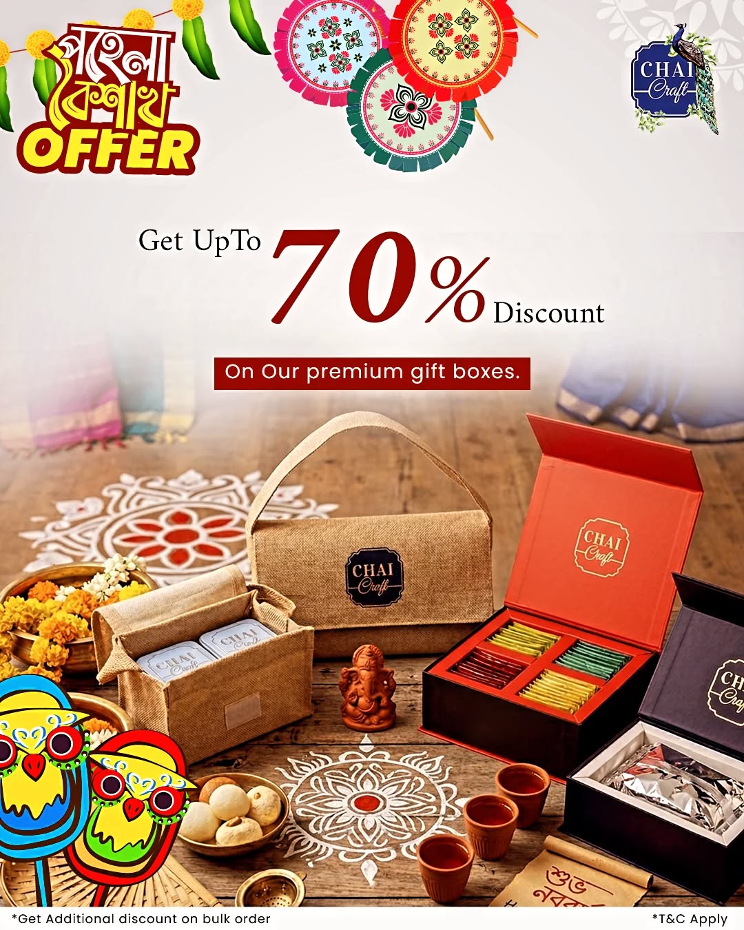 Chai Craft Facebook ad: Wellness
