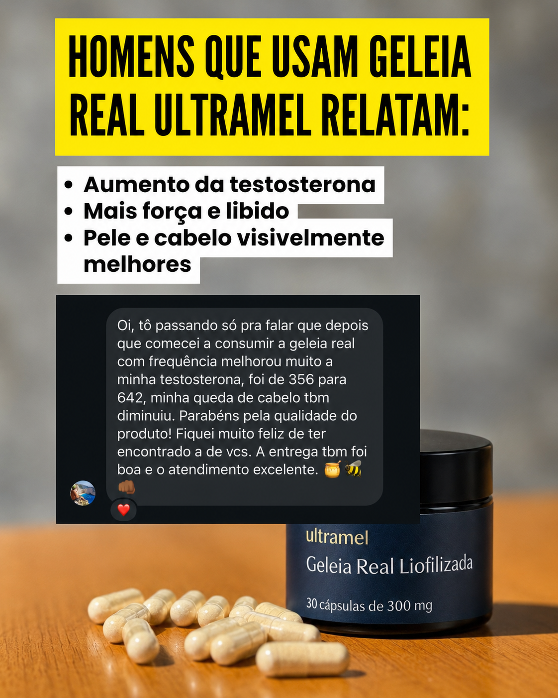 Ultramel Facebook ad