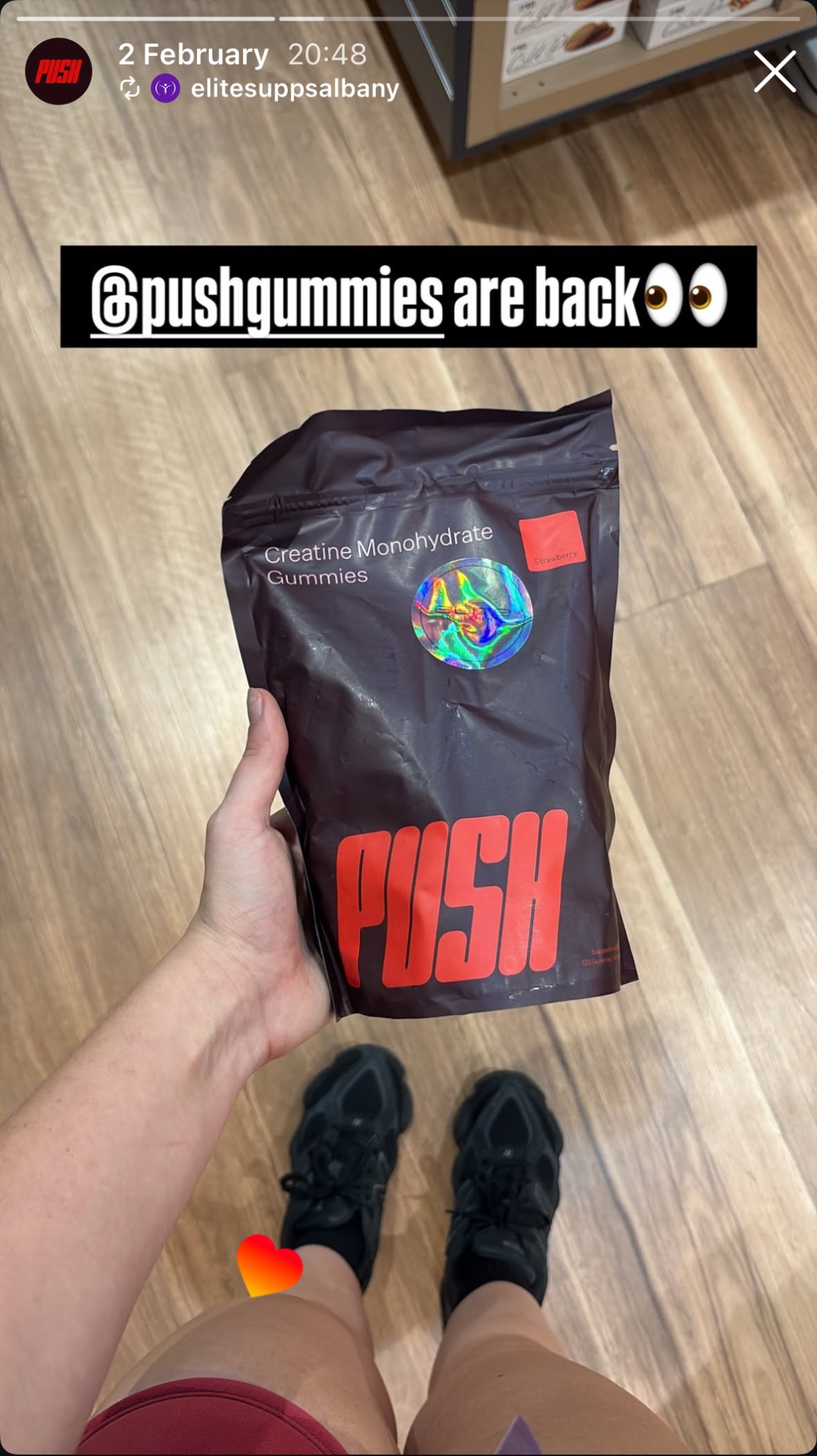 Push Gummies Facebook ad