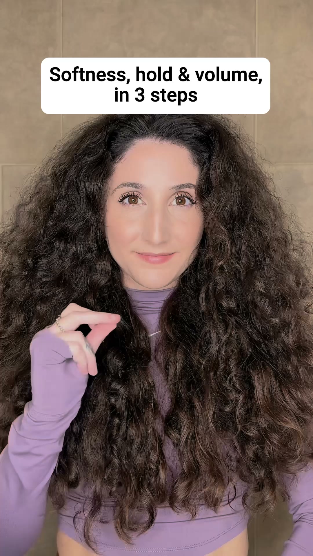 Flora & Curl Haircare Facebook ad: Bring Out Your Natural Waves