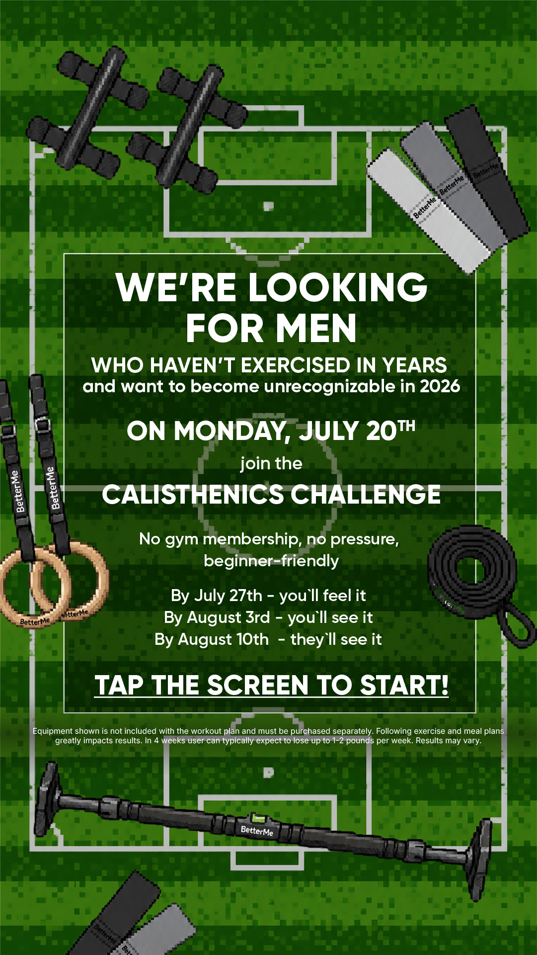 BetterMe Men Facebook ad