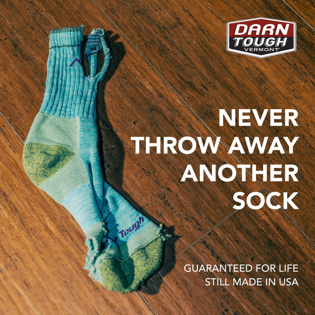 Darn Tough Vermont Socks Facebook ad
