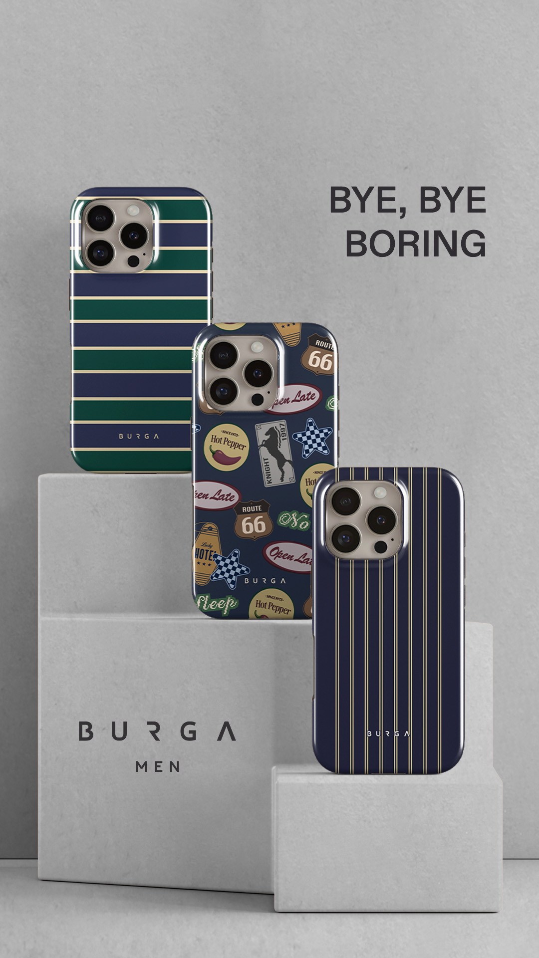 BURGA Phone Cases Facebook ad