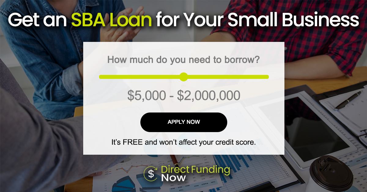 Direct Funding Now Facebook ad