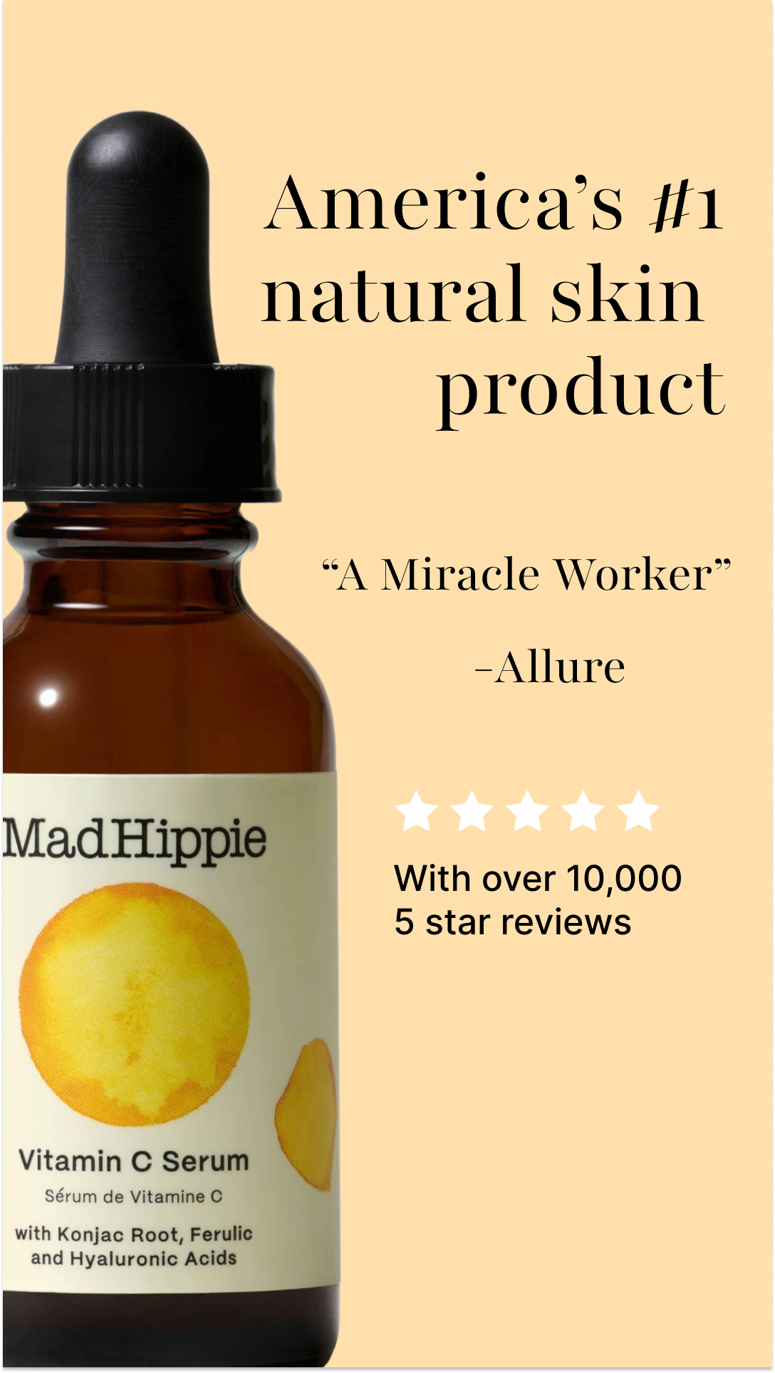 Mad Hippie Facebook ad