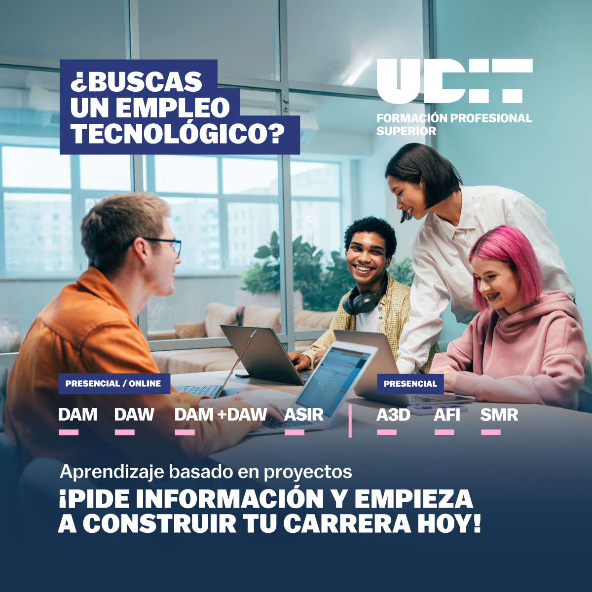UDIT Formación Profesional Facebook ad