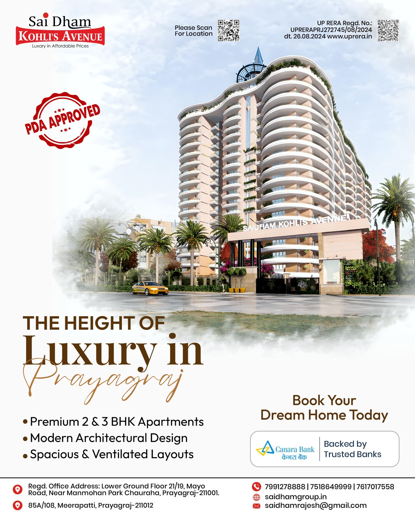 Sai Dham Group Facebook ad