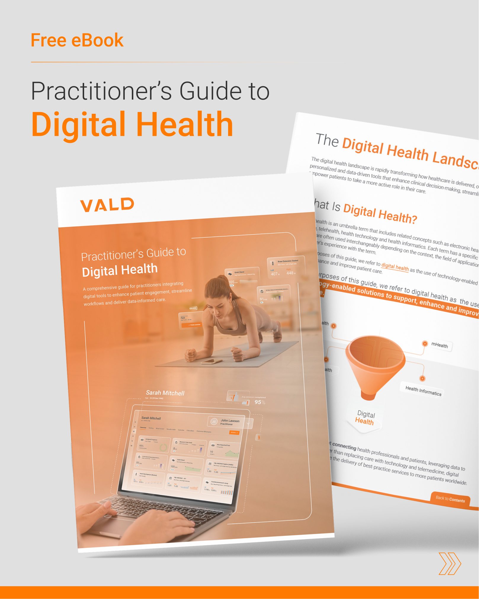 VALD Health Facebook ad: Digital health isn’t just about technology, it’s about…