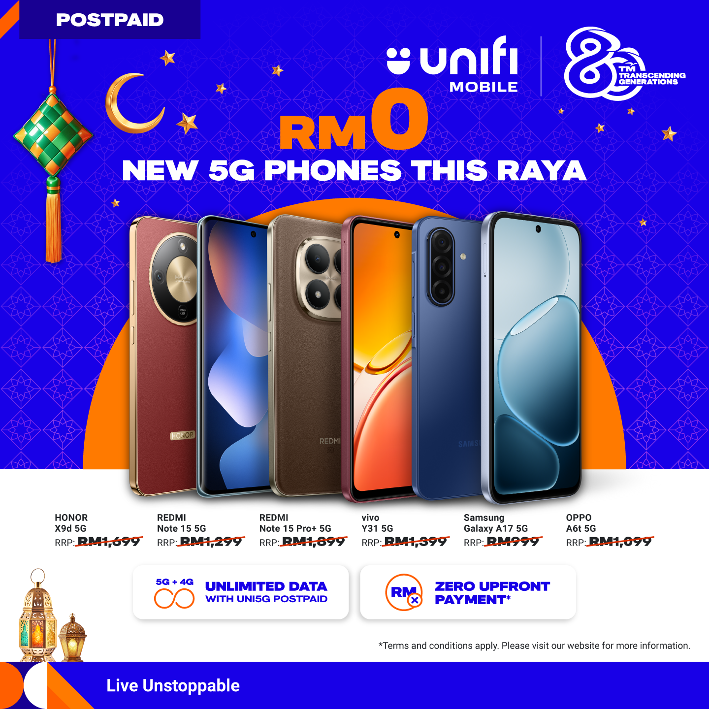 Unifi Facebook ad