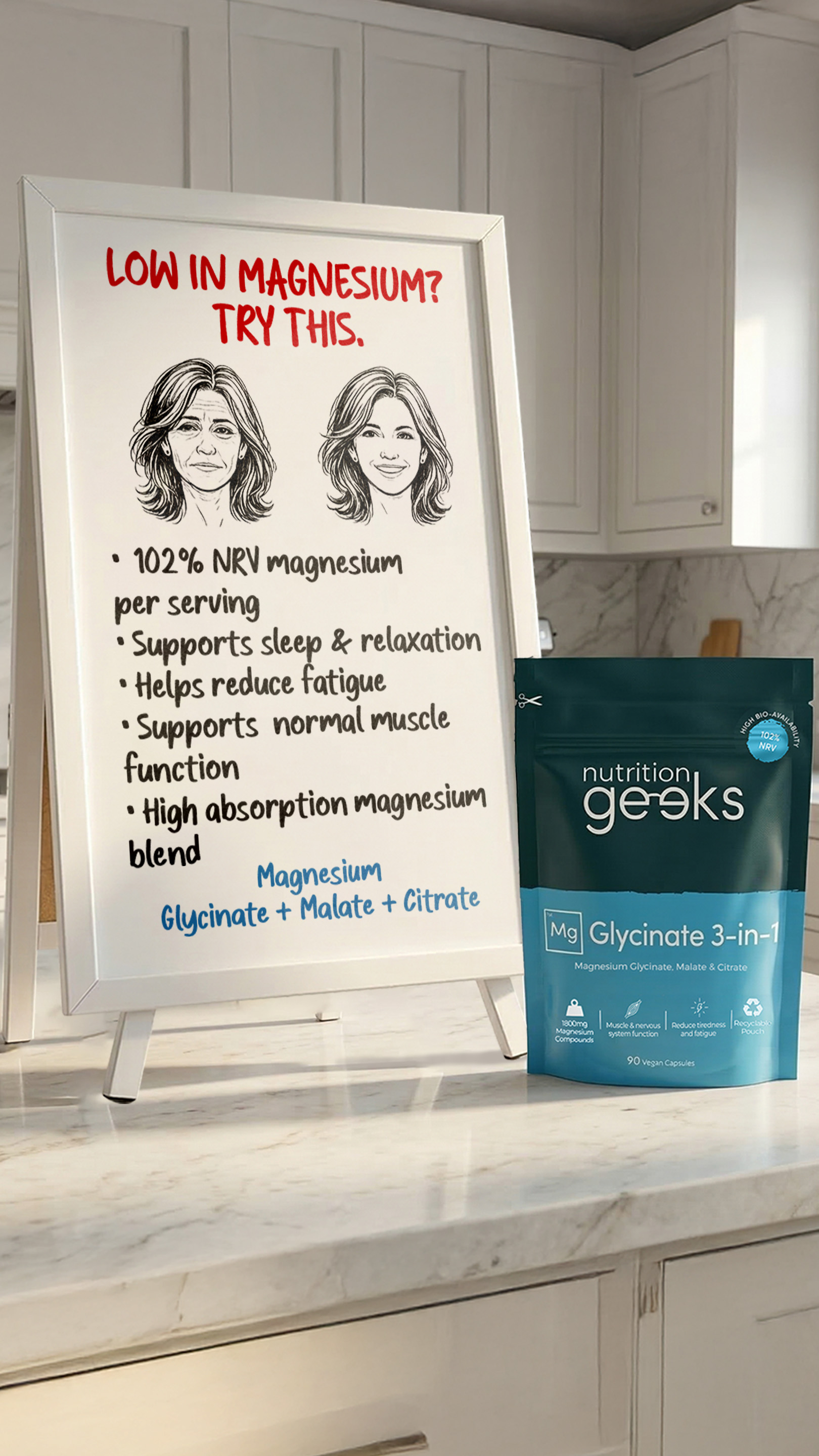 Nutrition Geeks Facebook ad