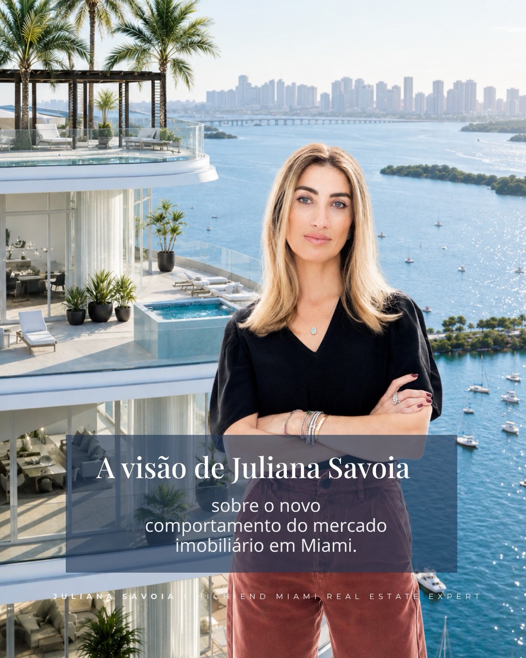 Juliana Savoia Real Estate Facebook ad: Miami mudou.