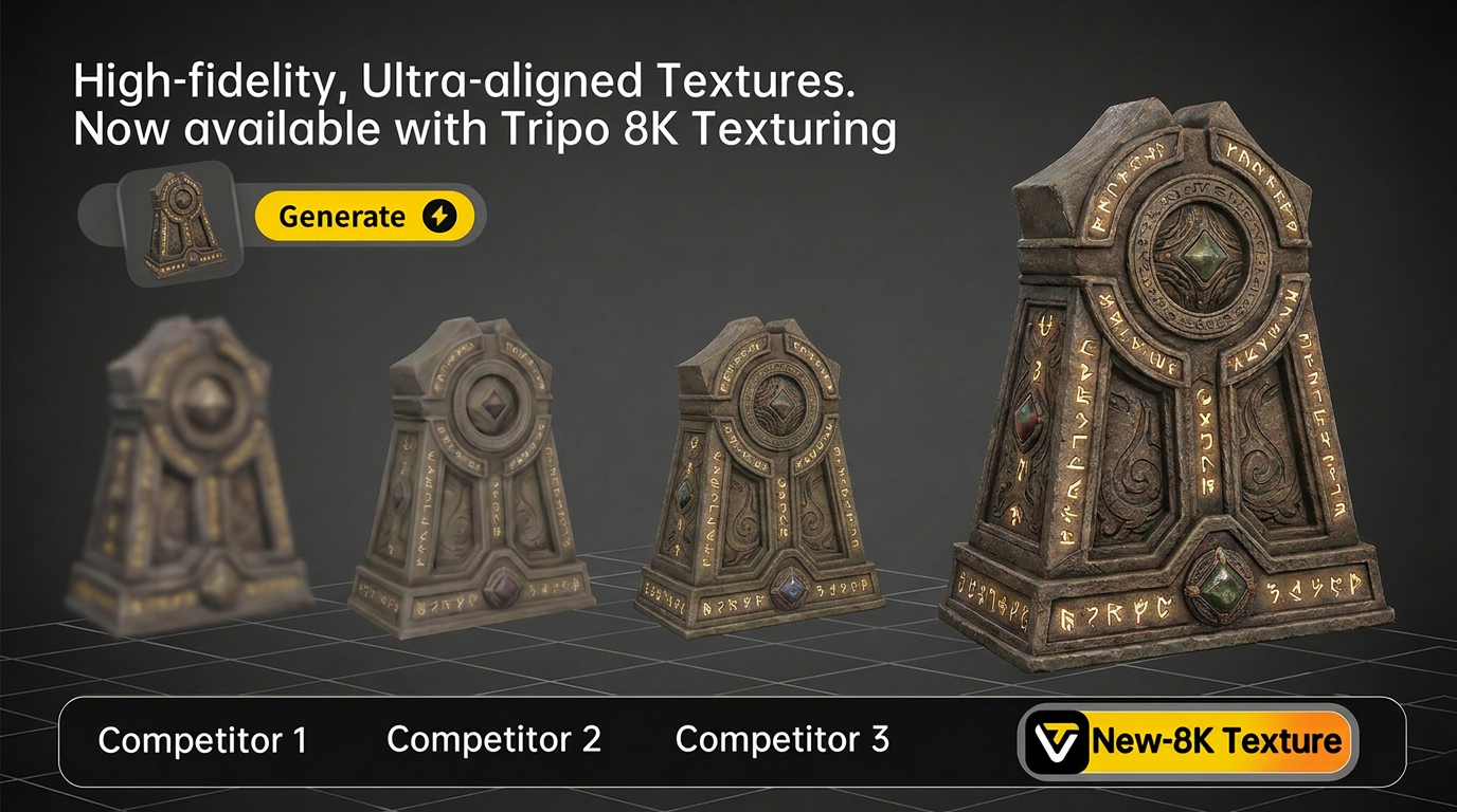 Tripo 3D Facebook ad