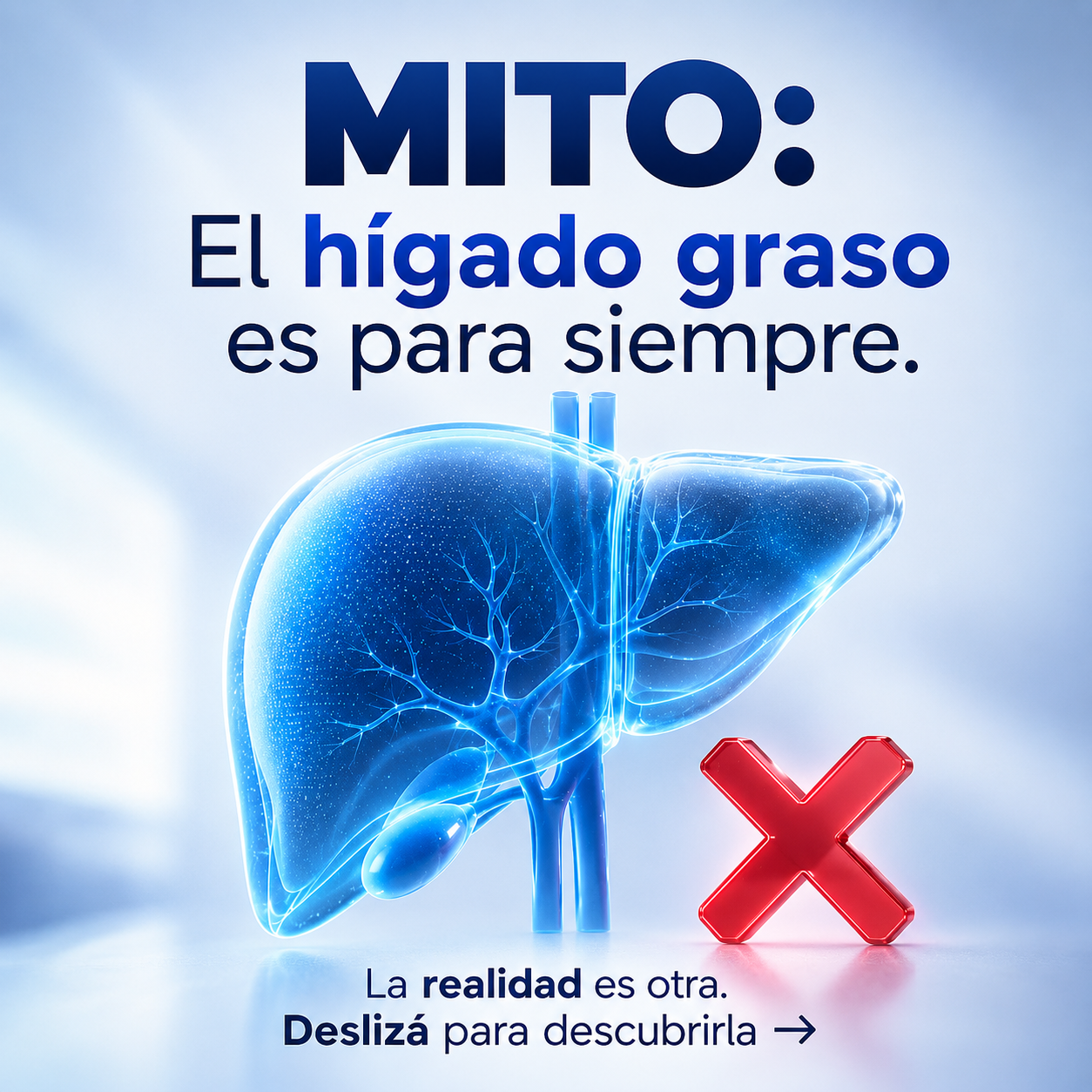 Modo sano YA Facebook ad: Si tenés hígado graso, seguro ya escuchaste el…