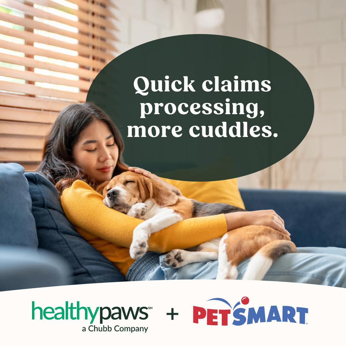 Healthy Paws Pet Insurance Facebook ad