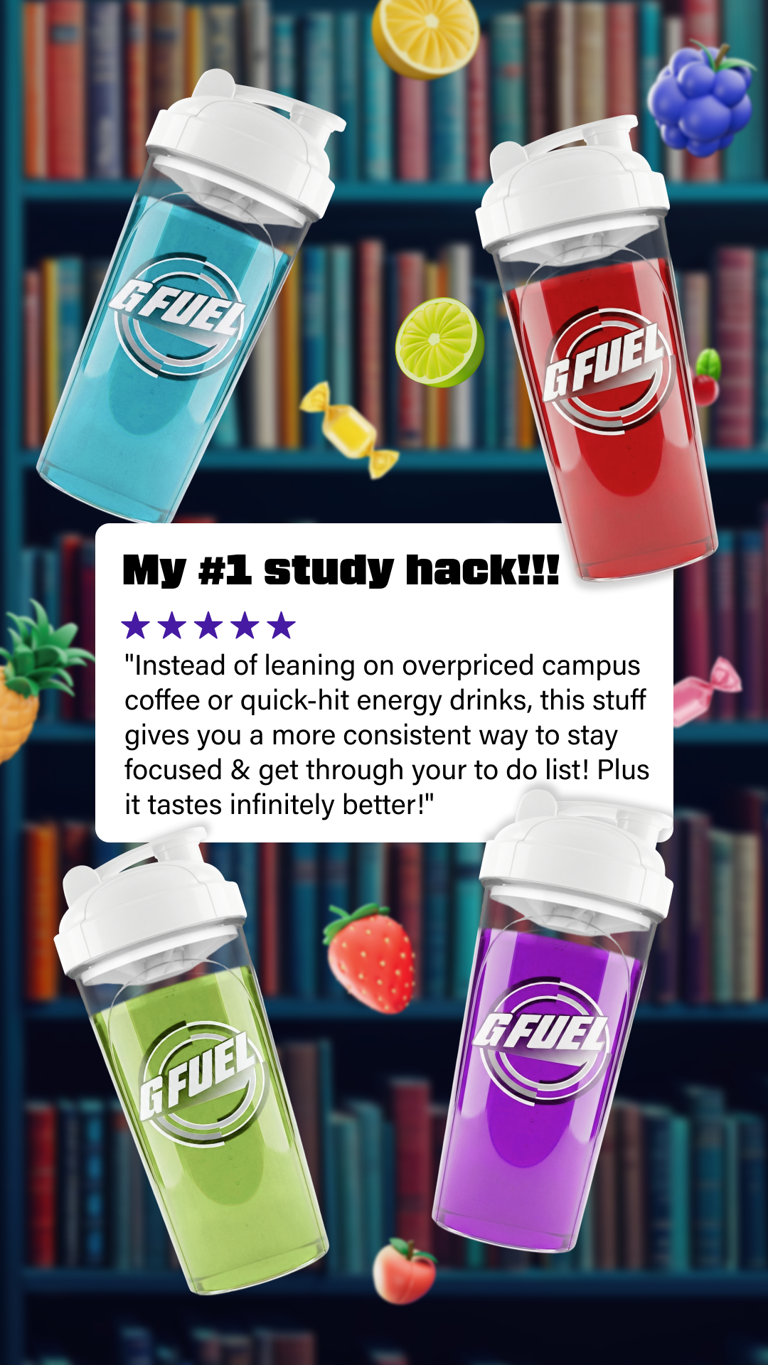 G FUEL Facebook ad