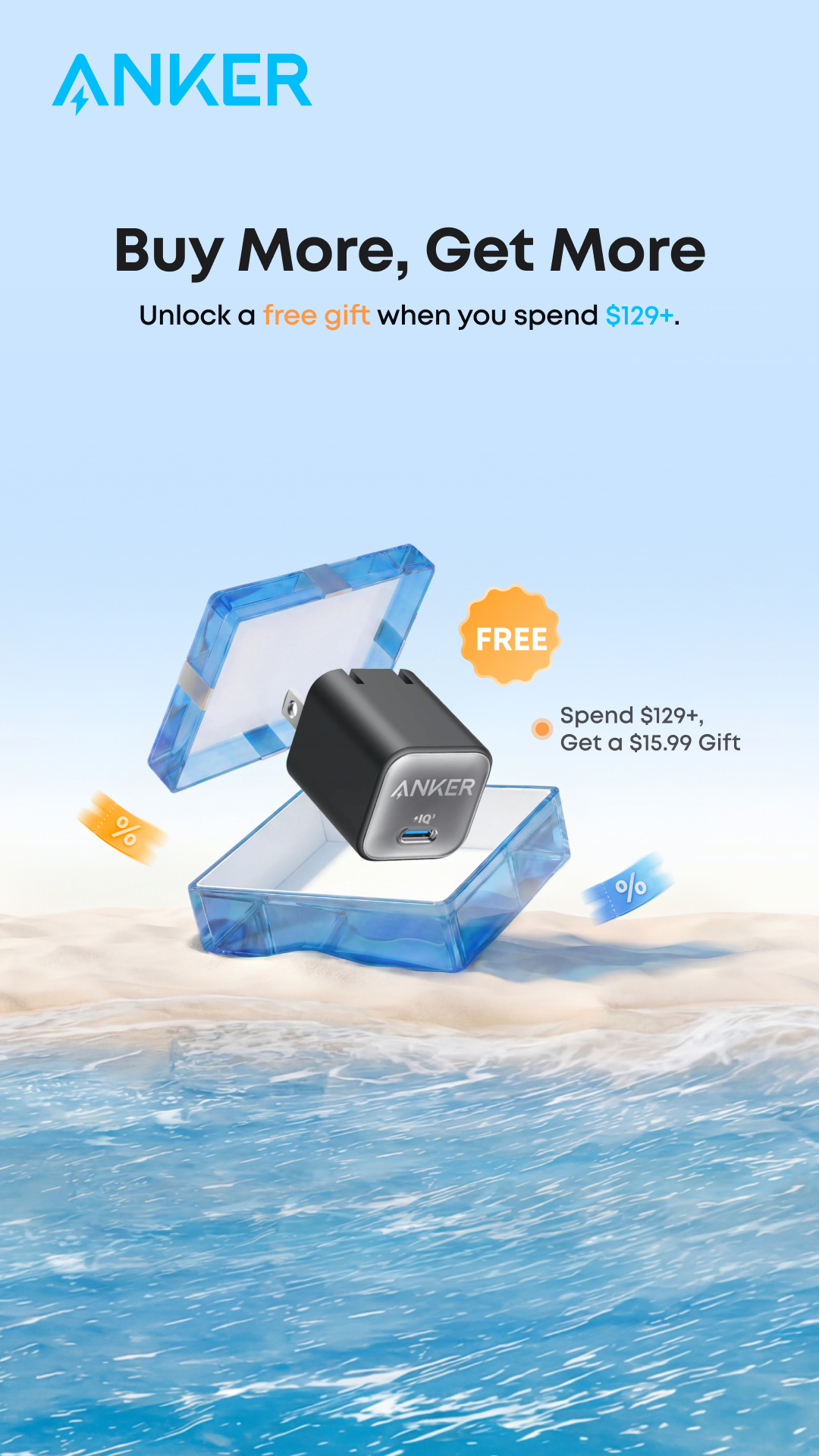 Anker Facebook ad